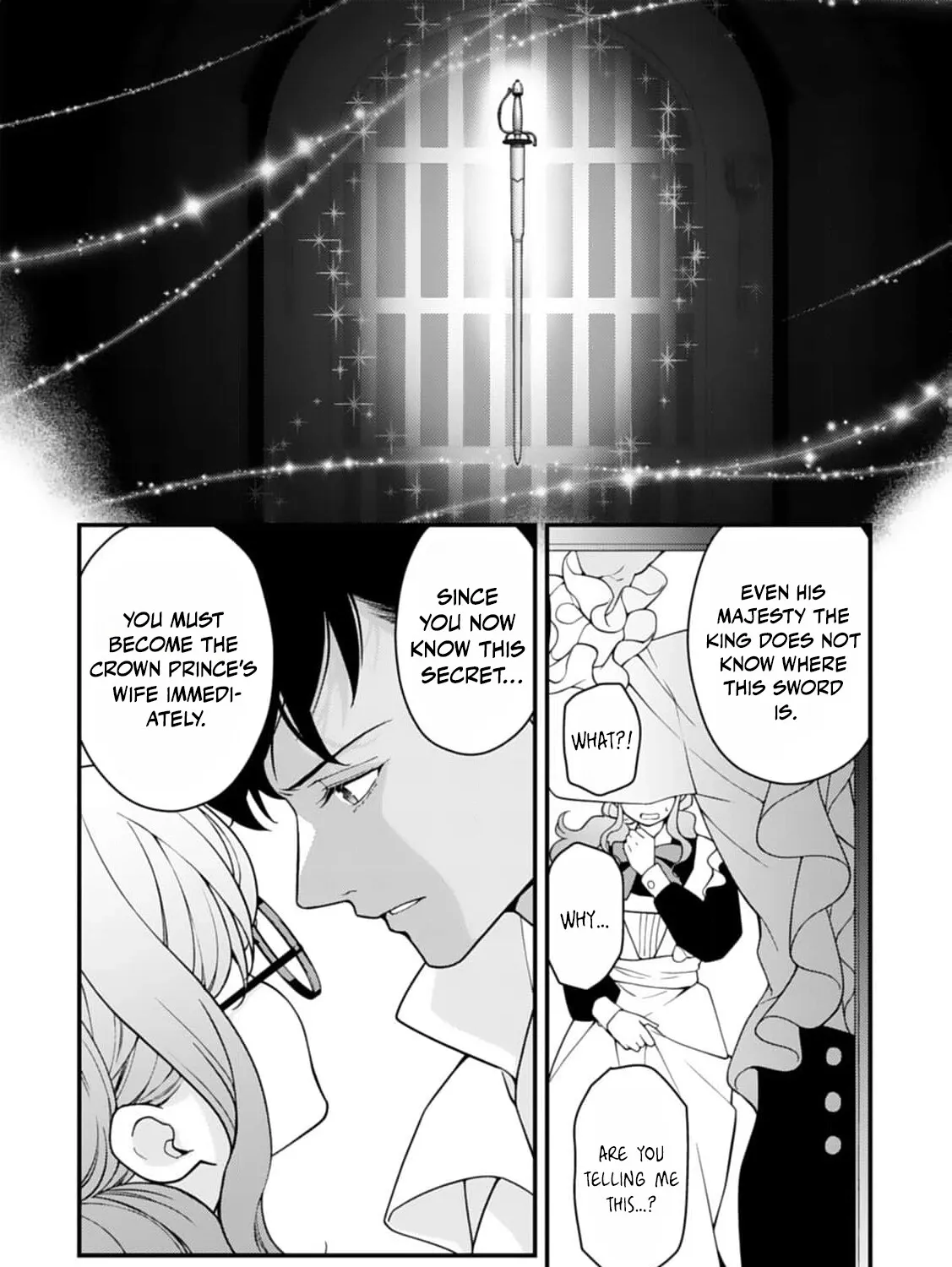 Akuyaku Reijou no Torimaki A desu ga, Outaishi Denka ni Semarareteimasu. Chapter 25 page 21 - 