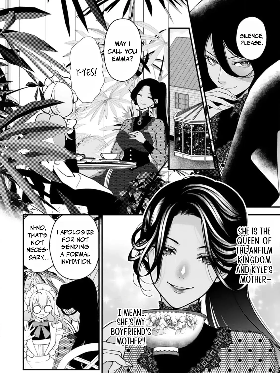 Akuyaku Reijou no Torimaki A desu ga, Outaishi Denka ni Semarareteimasu. Chapter 25 page 25 - 