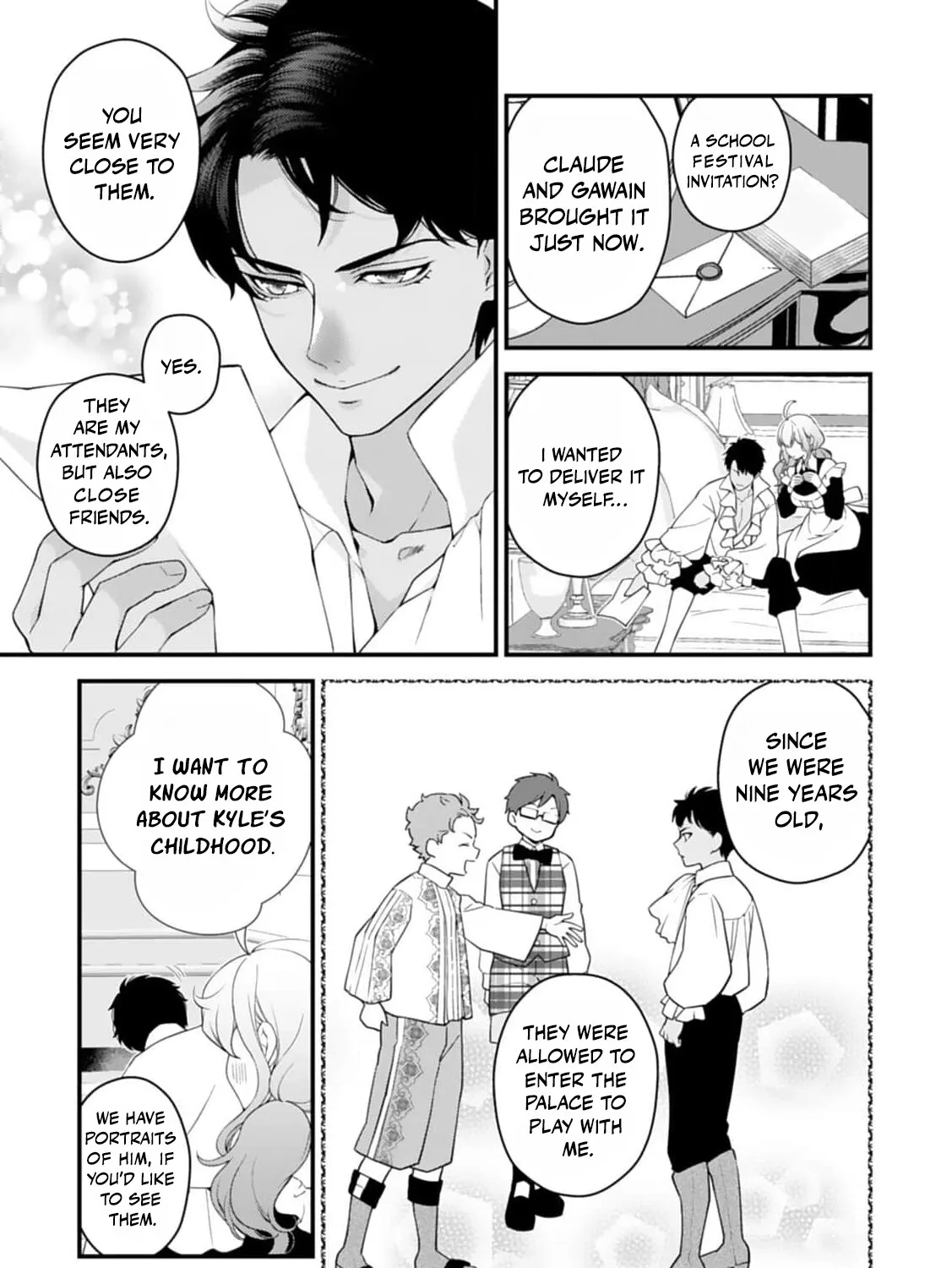 Akuyaku Reijou no Torimaki A desu ga, Outaishi Denka ni Semarareteimasu. Chapter 25 page 7 - 