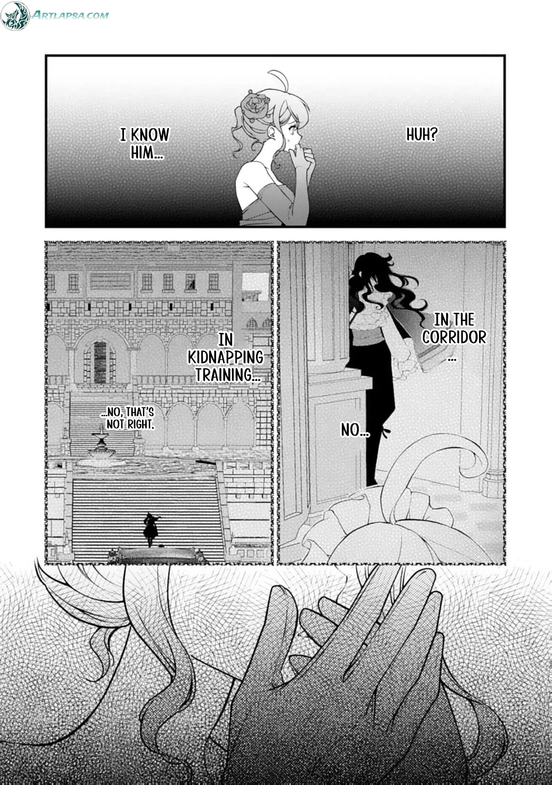 Akuyaku Reijou no Torimaki A desu ga, Outaishi Denka ni Semarareteimasu. Chapter 26 page 12 - 