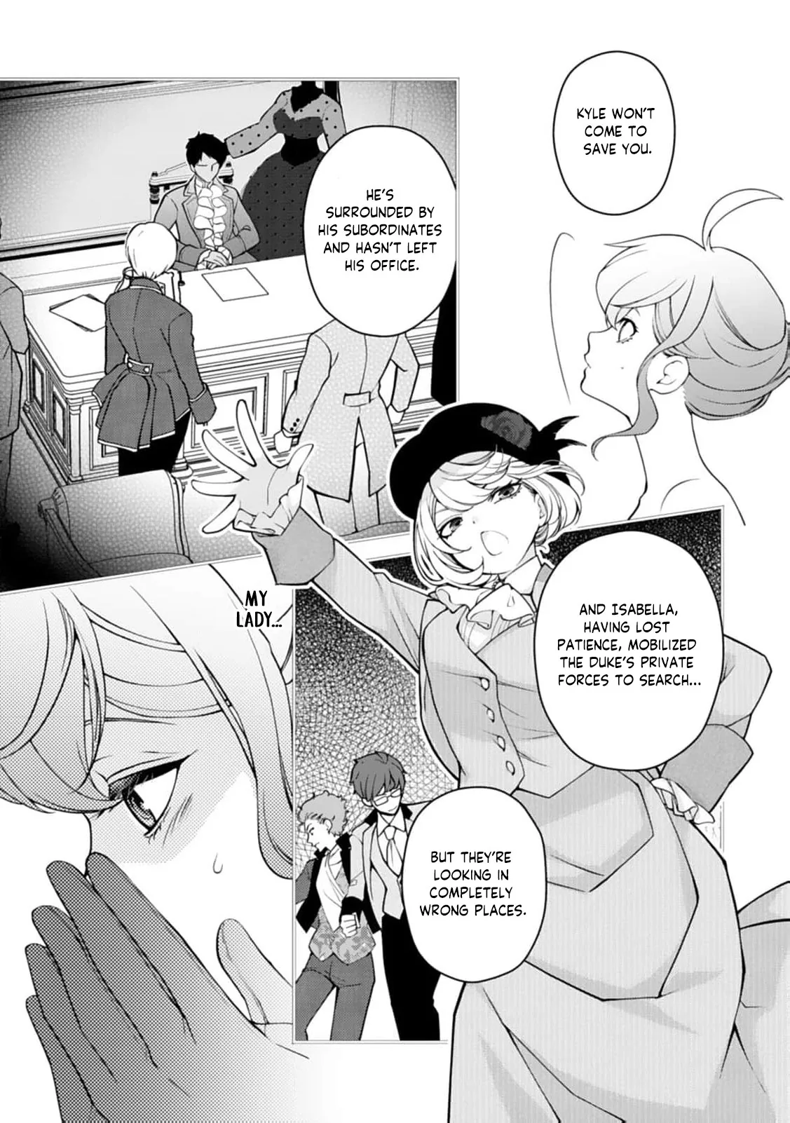 Akuyaku Reijou no Torimaki A desu ga, Outaishi Denka ni Semarareteimasu. Chapter 26 page 18 - 