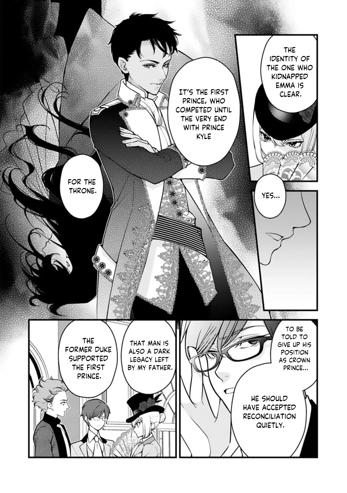 Akuyaku Reijou no Torimaki A desu ga, Outaishi Denka ni Semarareteimasu. Chapter 26 page 7 - 