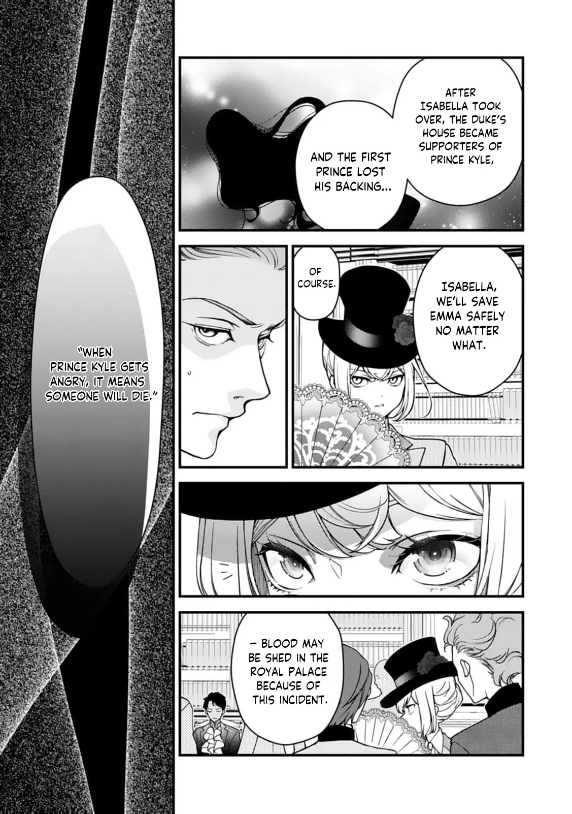 Akuyaku Reijou no Torimaki A desu ga, Outaishi Denka ni Semarareteimasu. Chapter 26 page 8 - 