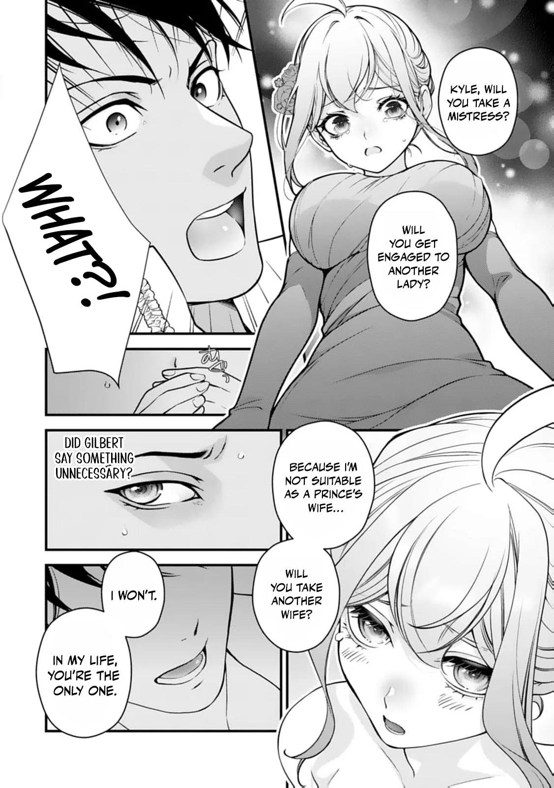 Akuyaku Reijou no Torimaki A desu ga, Outaishi Denka ni Semarareteimasu. Chapter 27 page 23 - 
