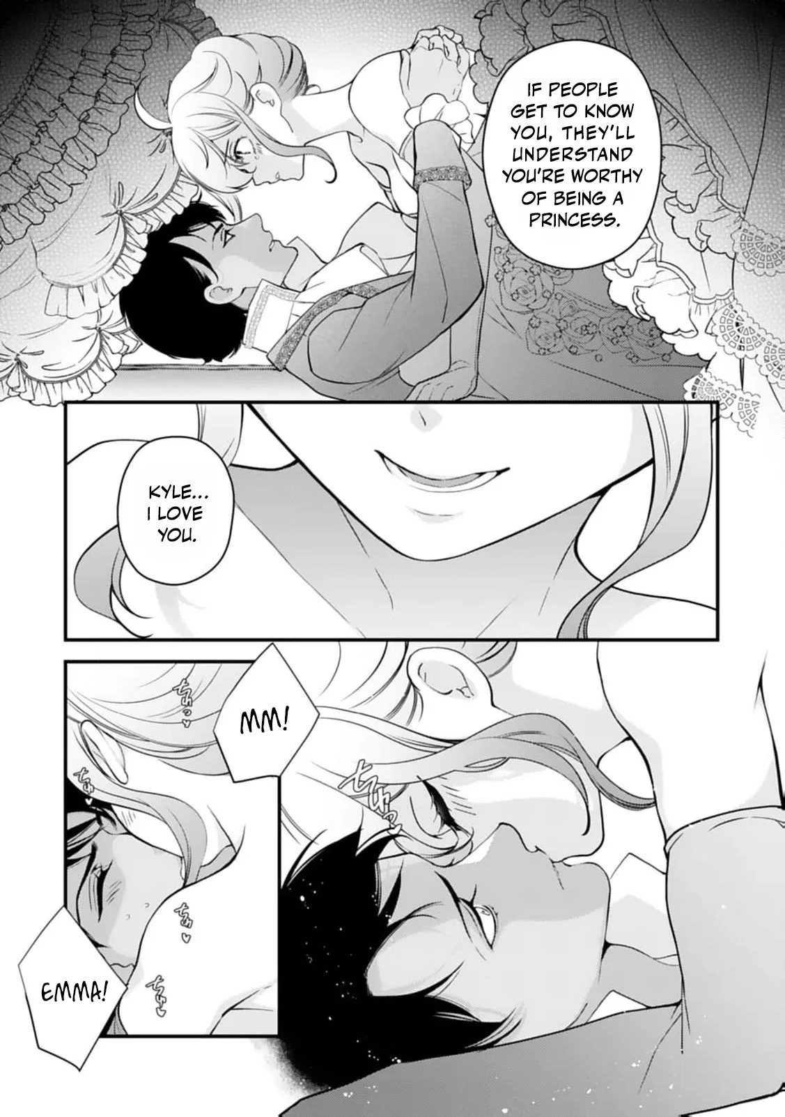 Akuyaku Reijou no Torimaki A desu ga, Outaishi Denka ni Semarareteimasu. Chapter 27 page 24 - 