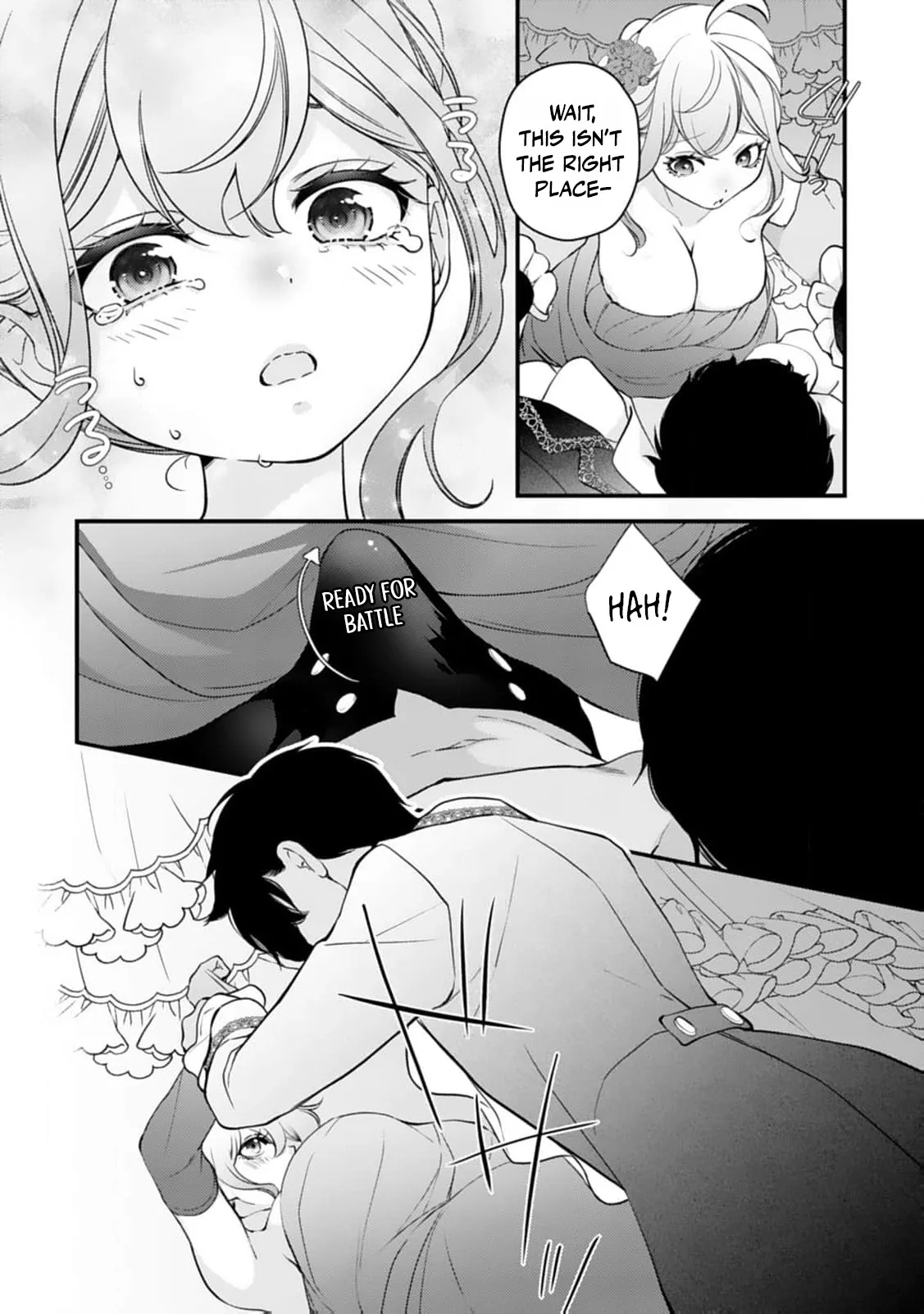 Akuyaku Reijou no Torimaki A desu ga, Outaishi Denka ni Semarareteimasu. Chapter 27 page 25 - 