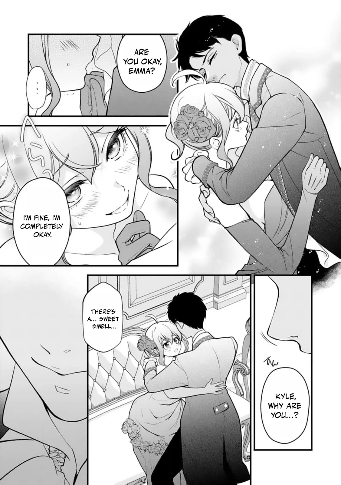 Akuyaku Reijou no Torimaki A desu ga, Outaishi Denka ni Semarareteimasu. Chapter 27 page 8 - 
