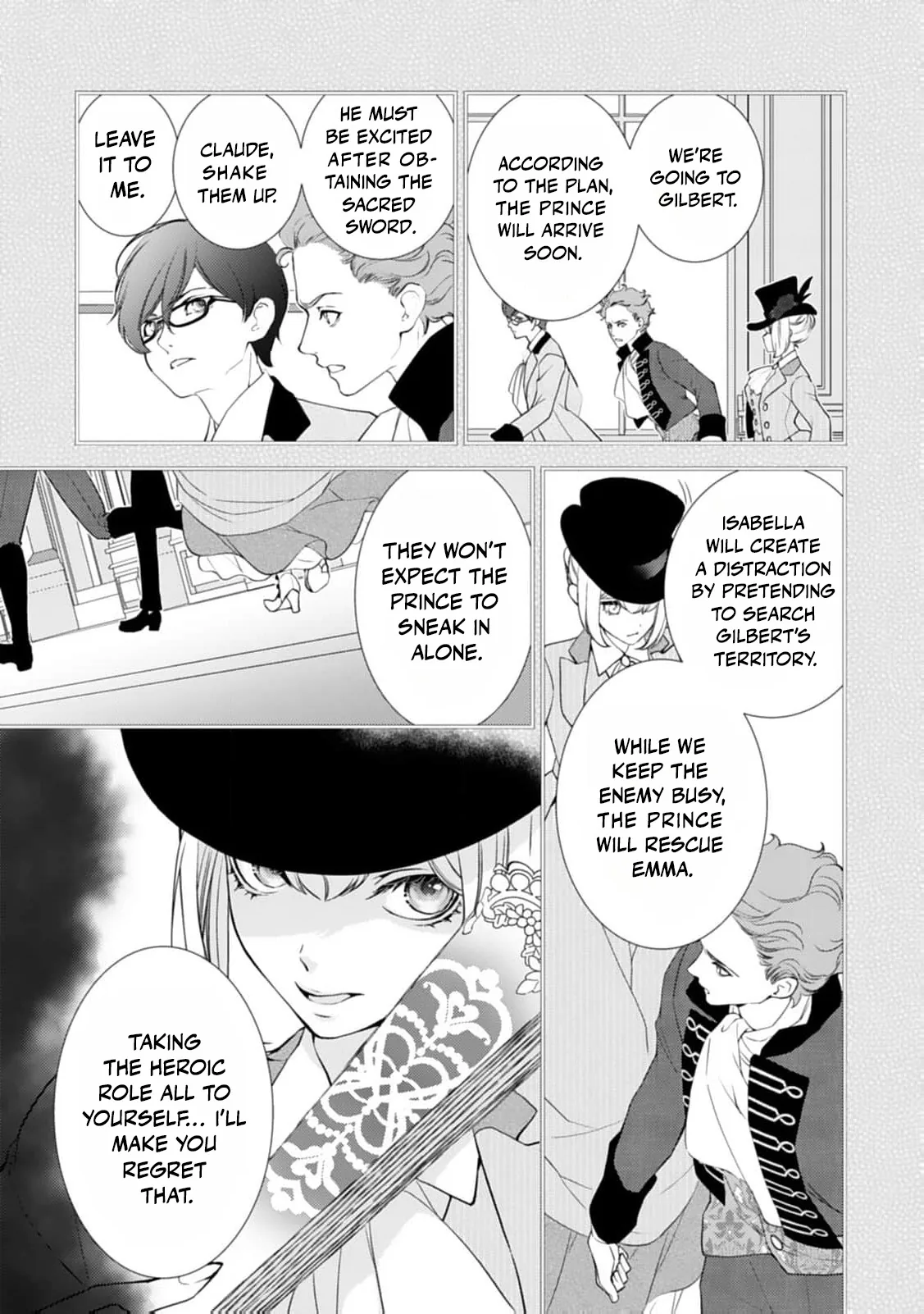 Akuyaku Reijou no Torimaki A desu ga, Outaishi Denka ni Semarareteimasu. Chapter 27 page 10 - 