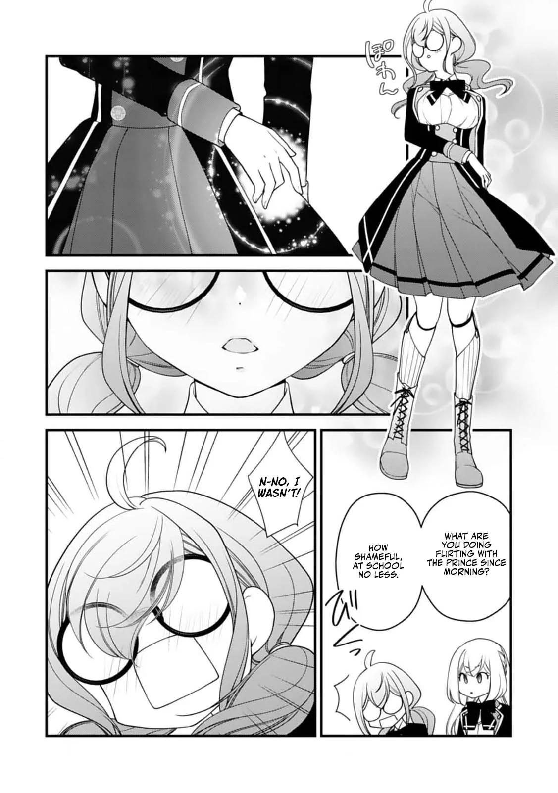 Akuyaku Reijou no Torimaki A desu ga, Outaishi Denka ni Semarareteimasu. Chapter 3 page 15 - 