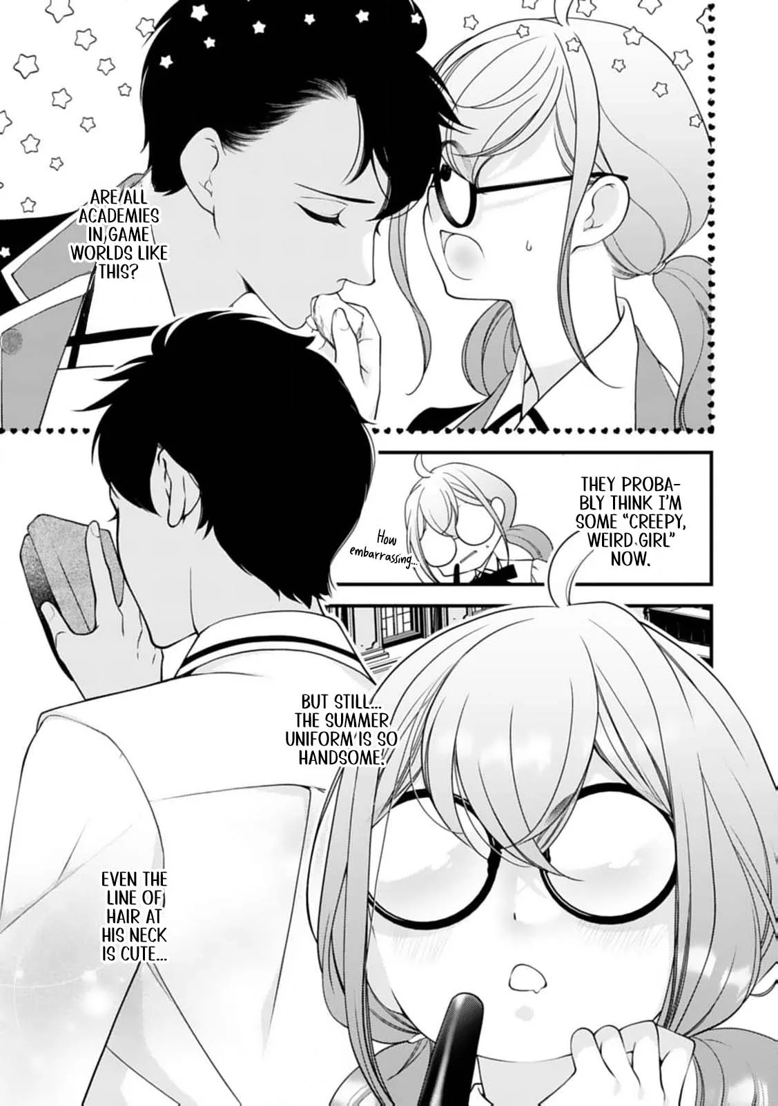 Akuyaku Reijou no Torimaki A desu ga, Outaishi Denka ni Semarareteimasu. Chapter 3 page 22 - 