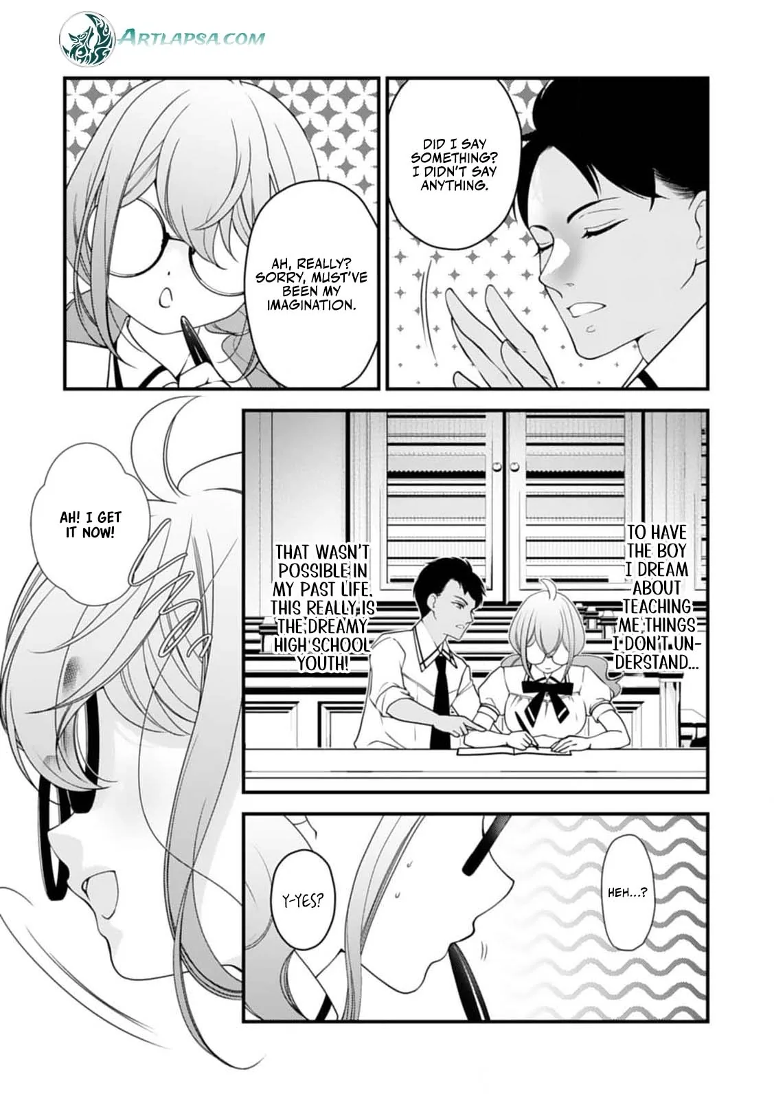 Akuyaku Reijou no Torimaki A desu ga, Outaishi Denka ni Semarareteimasu. Chapter 3 page 26 - 