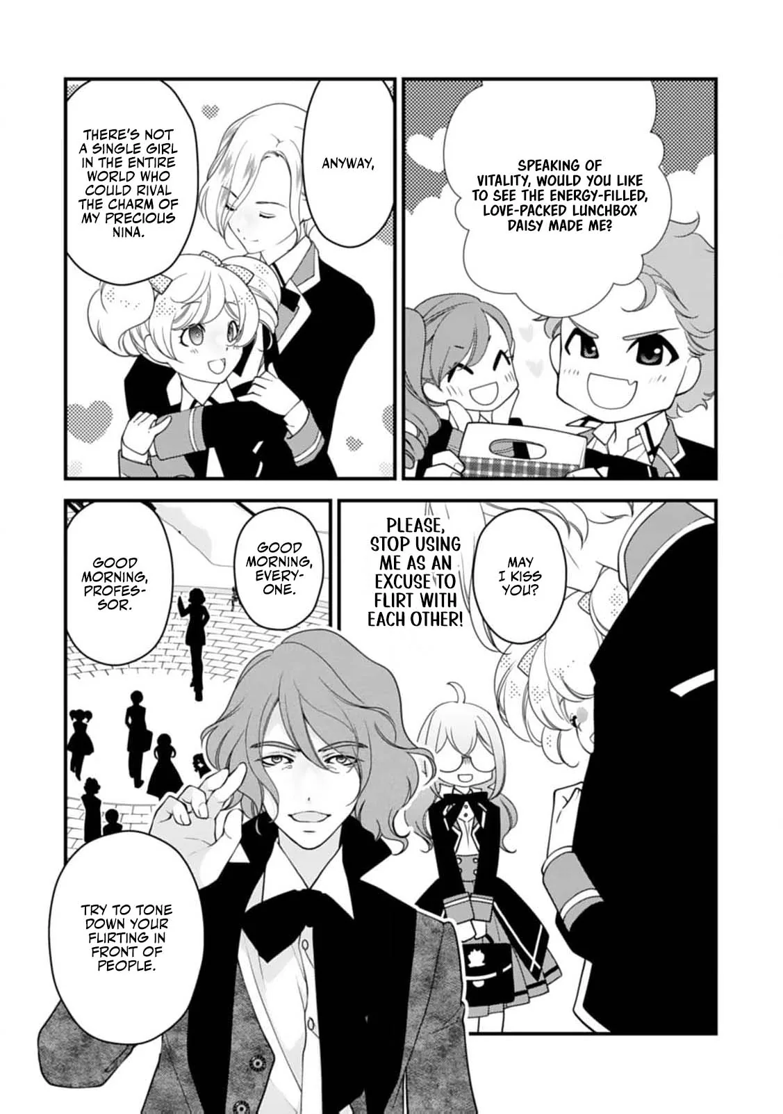 Akuyaku Reijou no Torimaki A desu ga, Outaishi Denka ni Semarareteimasu. Chapter 3 page 10 - 