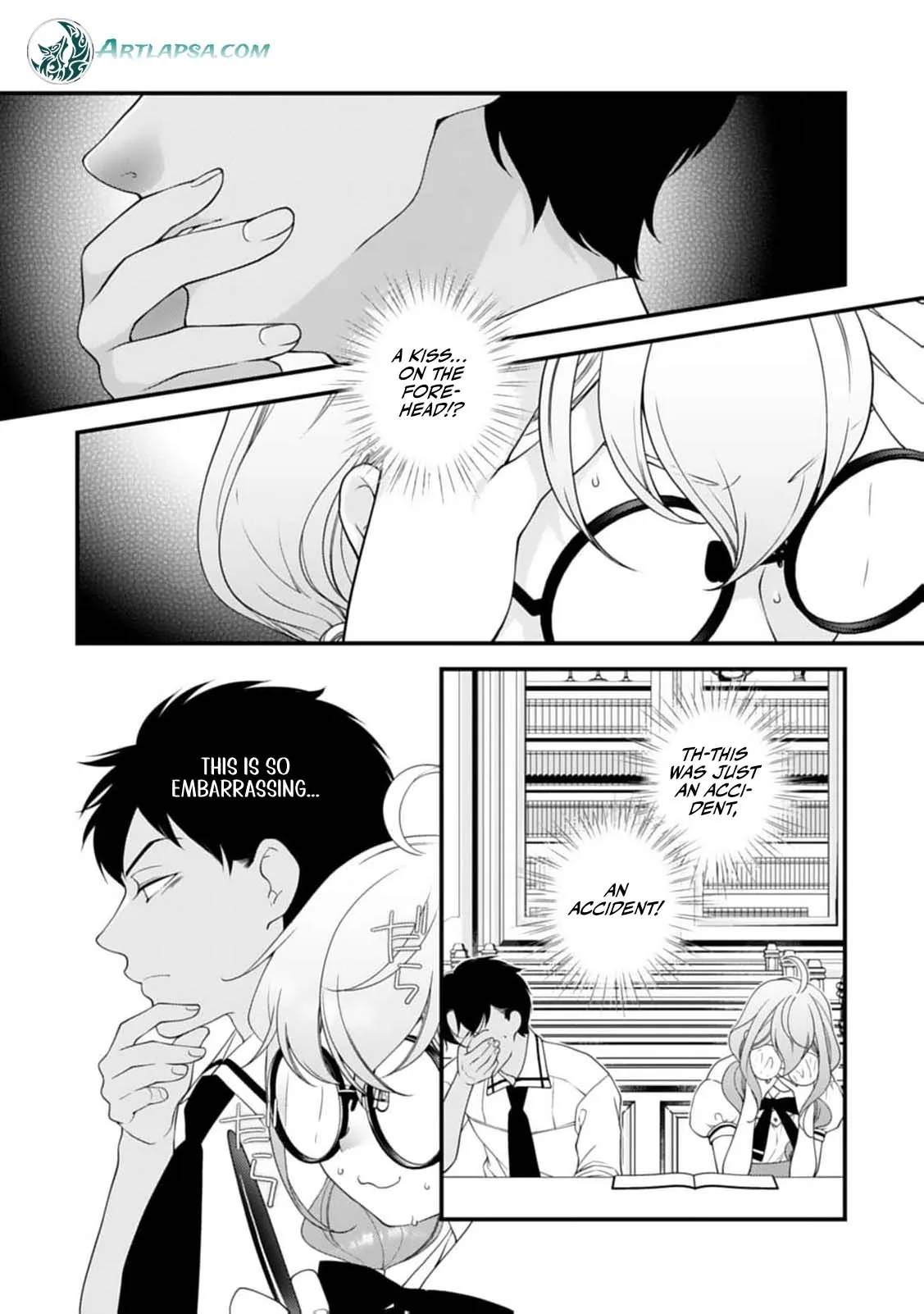 Akuyaku Reijou no Torimaki A desu ga, Outaishi Denka ni Semarareteimasu. Chapter 4 page 4 - 