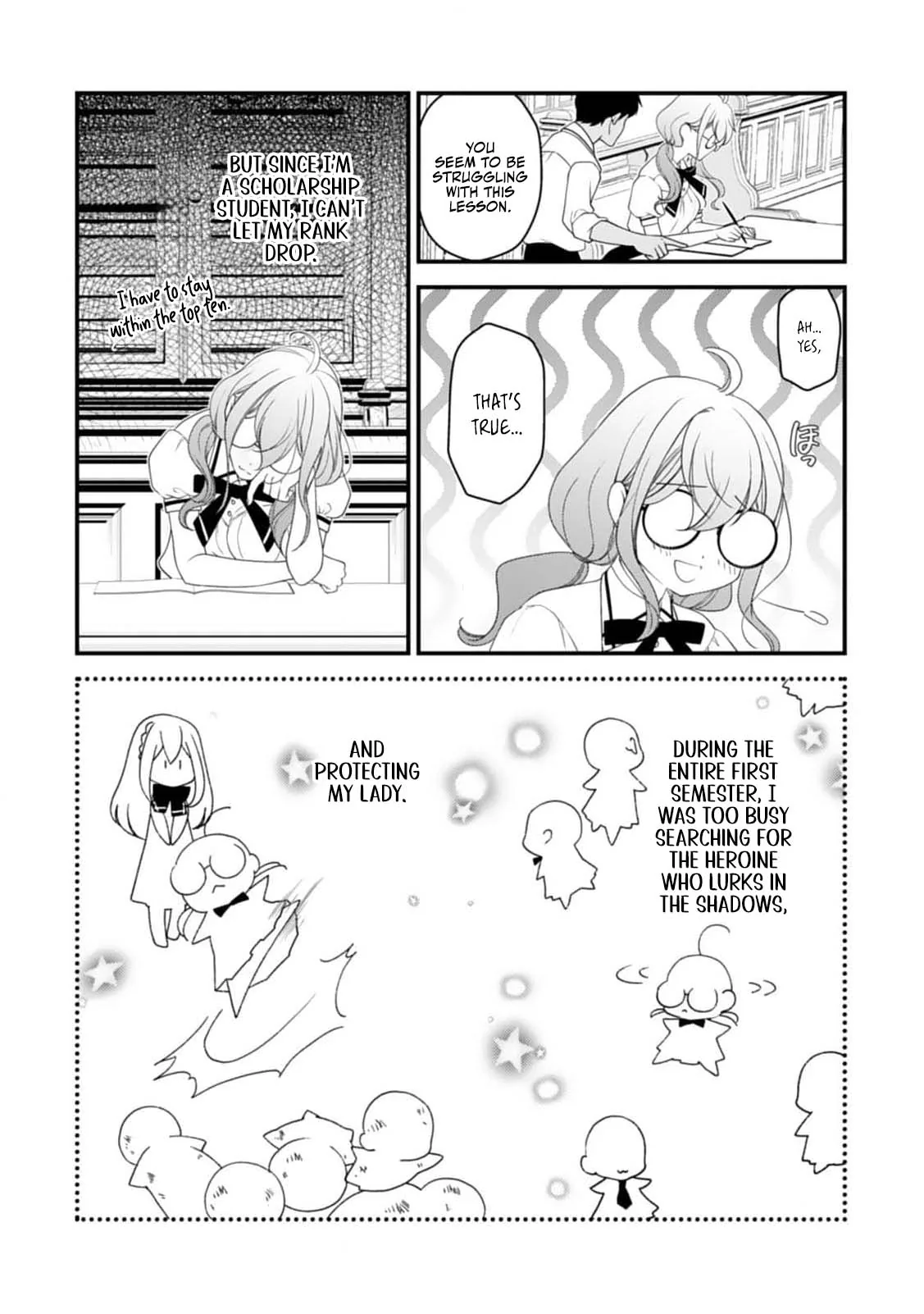 Akuyaku Reijou no Torimaki A desu ga, Outaishi Denka ni Semarareteimasu. Chapter 4 page 5 - 