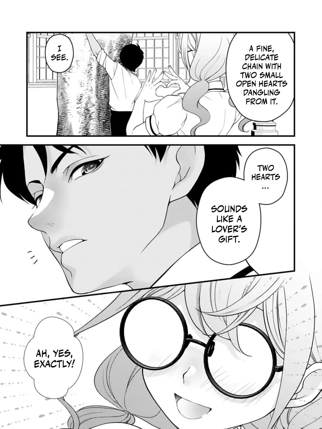 Akuyaku Reijou no Torimaki A desu ga, Outaishi Denka ni Semarareteimasu. Chapter 5 page 15 - 