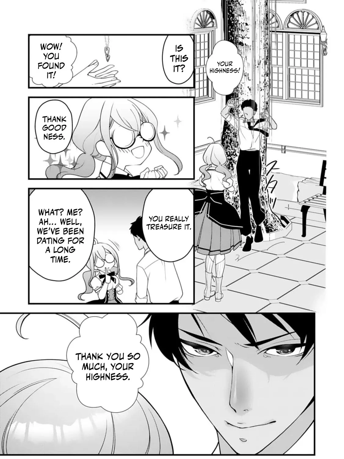 Akuyaku Reijou no Torimaki A desu ga, Outaishi Denka ni Semarareteimasu. Chapter 5 page 23 - 