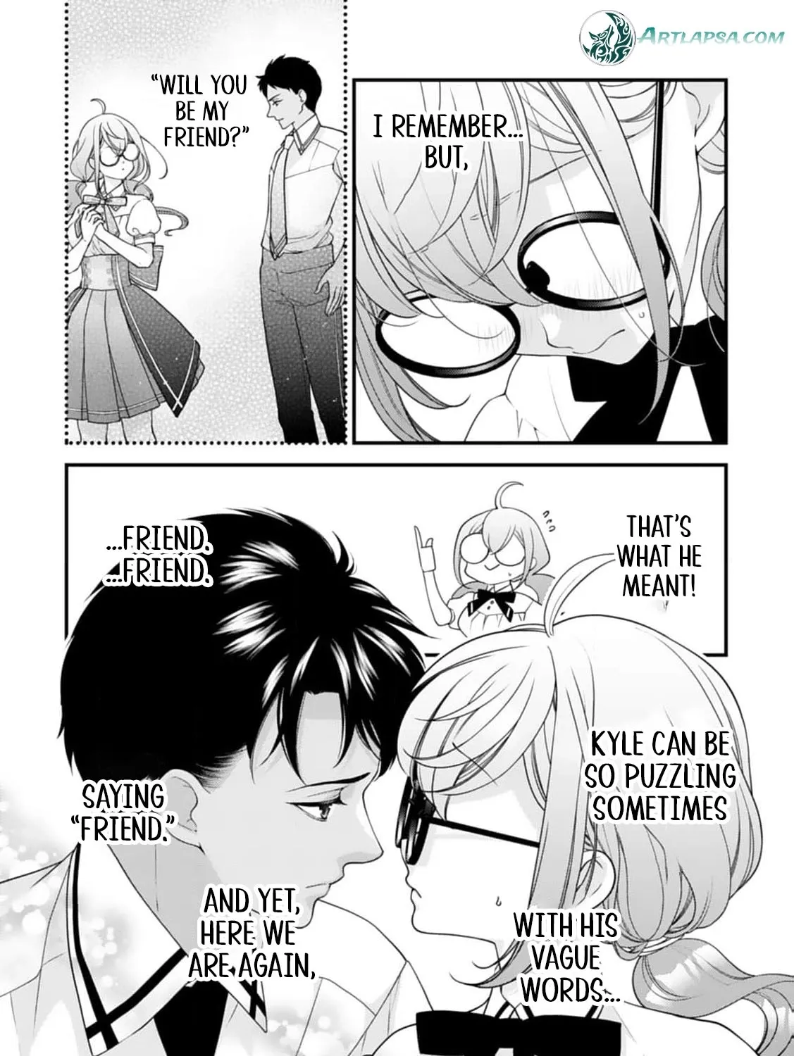 Akuyaku Reijou no Torimaki A desu ga, Outaishi Denka ni Semarareteimasu. Chapter 5 page 51 - 