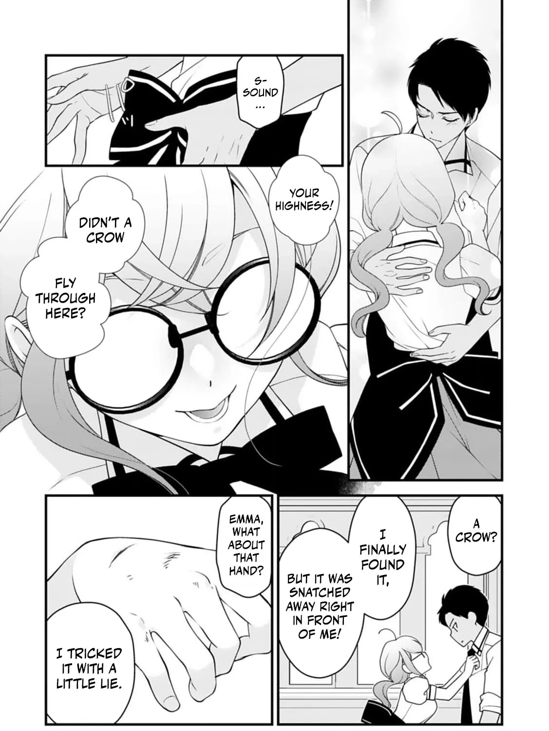 Akuyaku Reijou no Torimaki A desu ga, Outaishi Denka ni Semarareteimasu. Chapter 5 page 7 - 