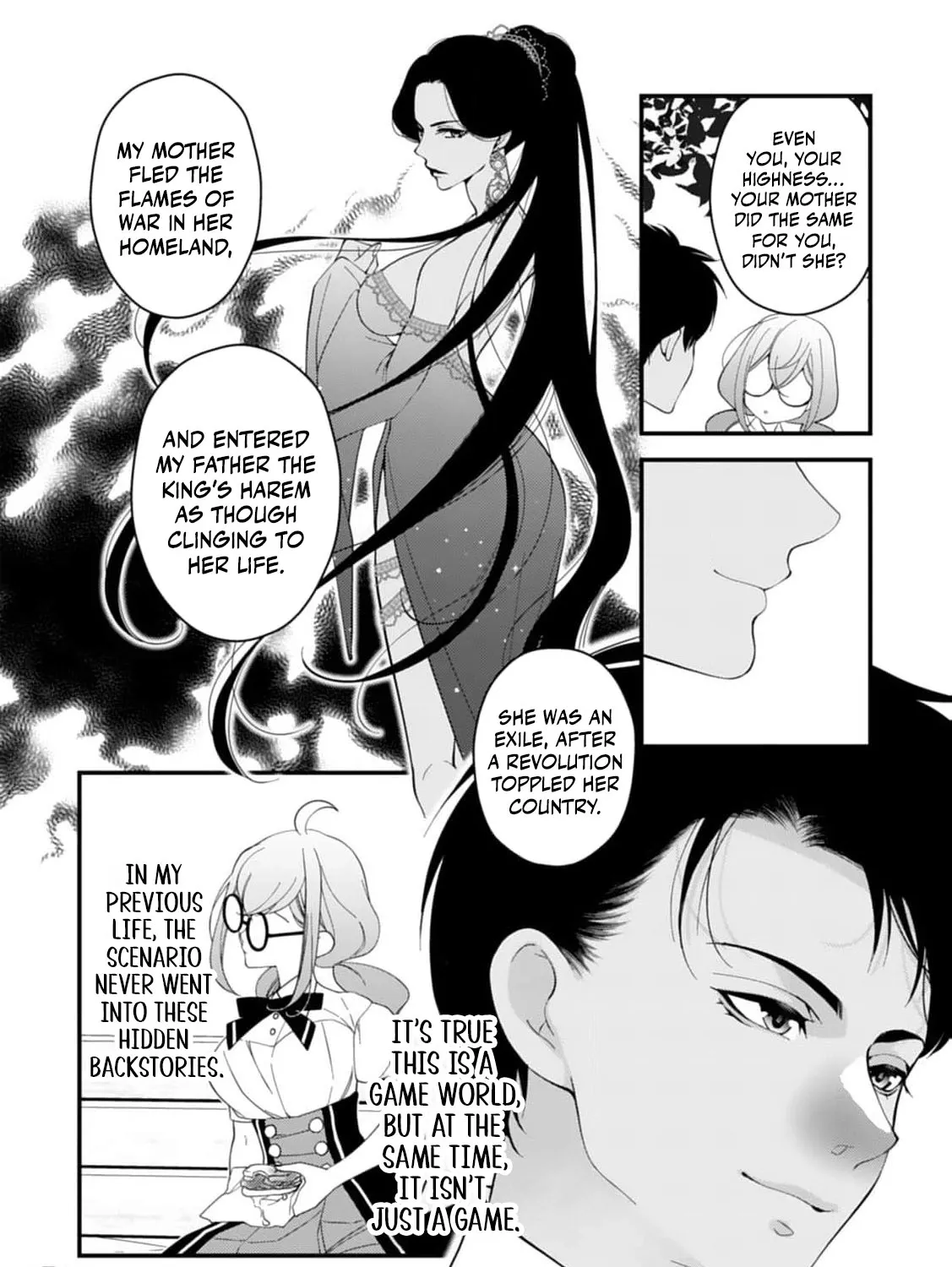 Akuyaku Reijou no Torimaki A desu ga, Outaishi Denka ni Semarareteimasu. Chapter 6 page 21 - 