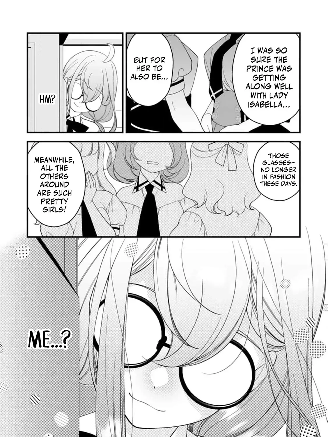 Akuyaku Reijou no Torimaki A desu ga, Outaishi Denka ni Semarareteimasu. Chapter 6 page 47 - 
