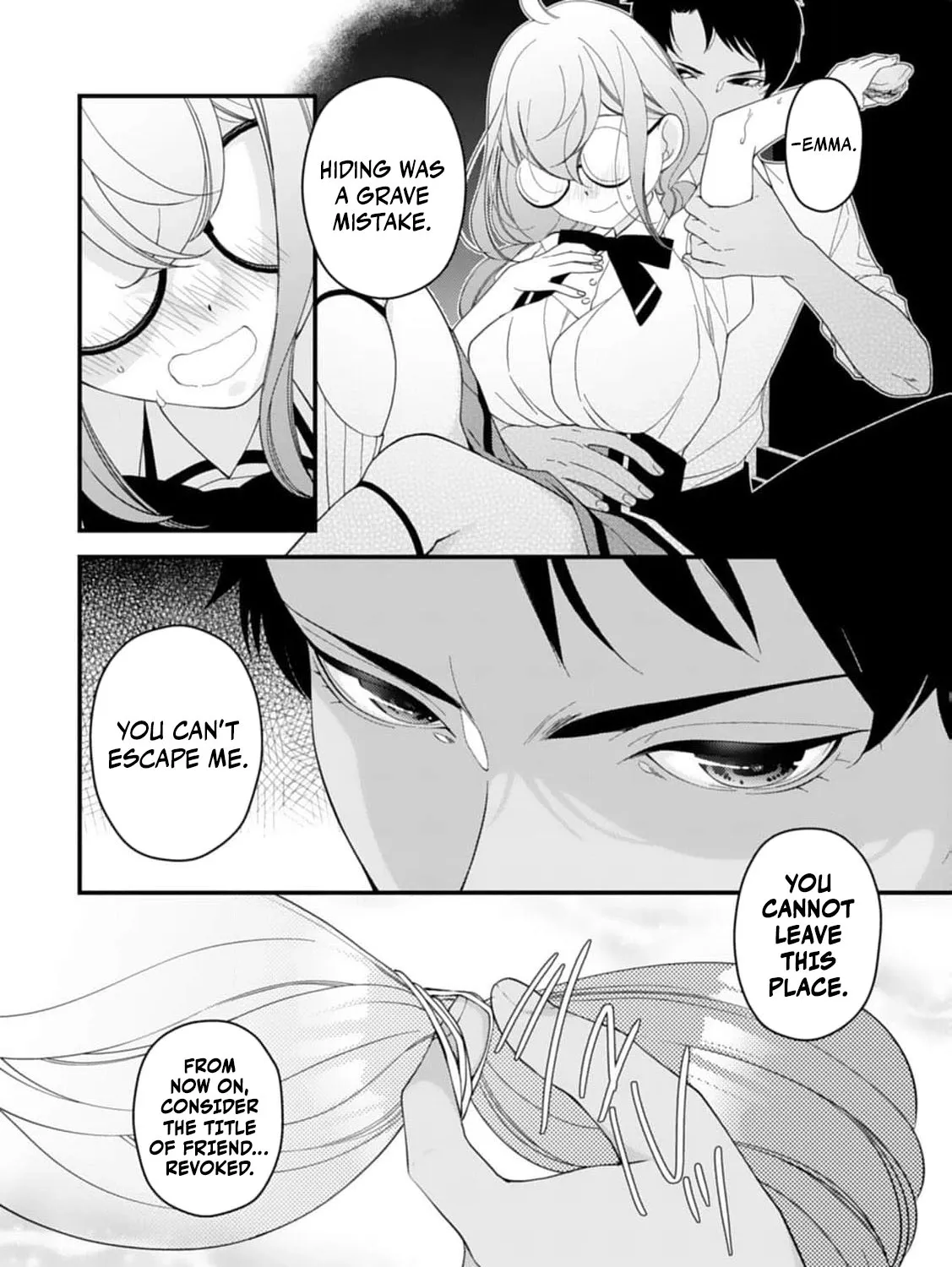 Akuyaku Reijou no Torimaki A desu ga, Outaishi Denka ni Semarareteimasu. Chapter 6 page 53 - 