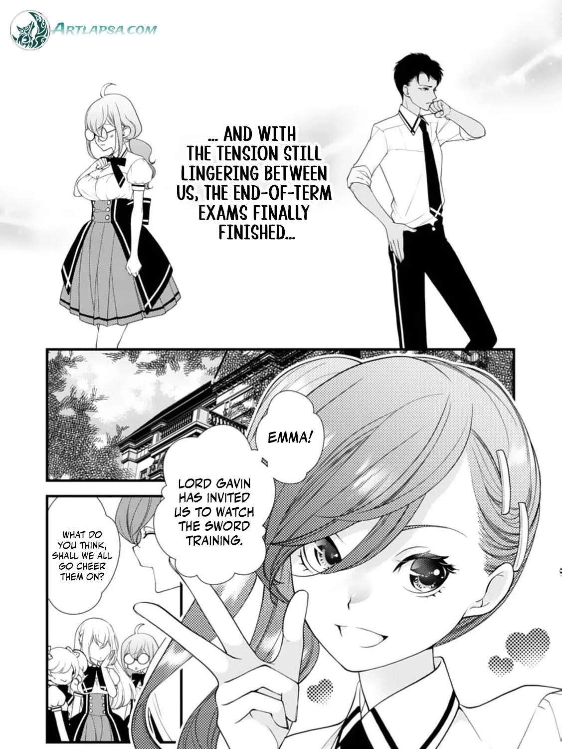 Akuyaku Reijou no Torimaki A desu ga, Outaishi Denka ni Semarareteimasu. Chapter 7 page 29 - 