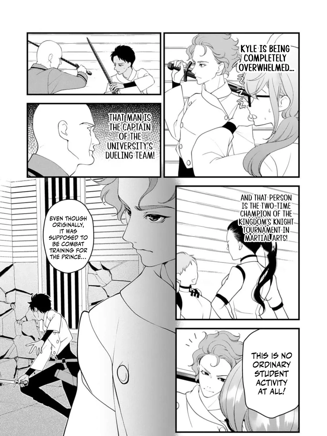 Akuyaku Reijou no Torimaki A desu ga, Outaishi Denka ni Semarareteimasu. Chapter 7 page 37 - 