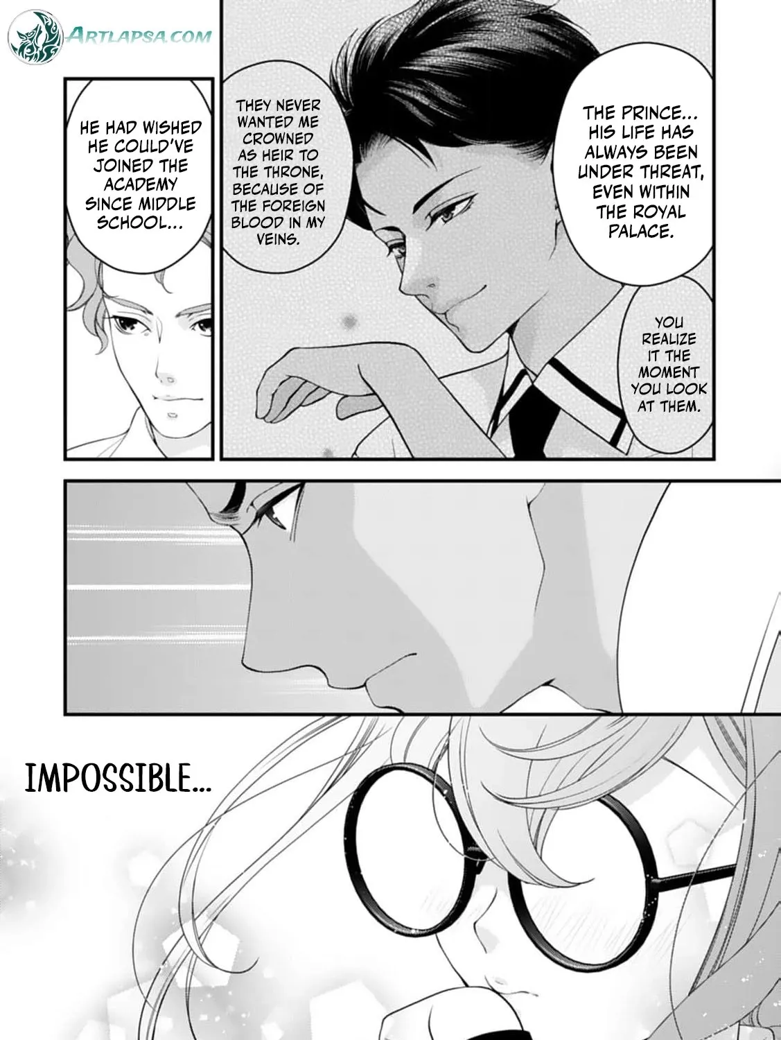 Akuyaku Reijou no Torimaki A desu ga, Outaishi Denka ni Semarareteimasu. Chapter 7 page 39 - 