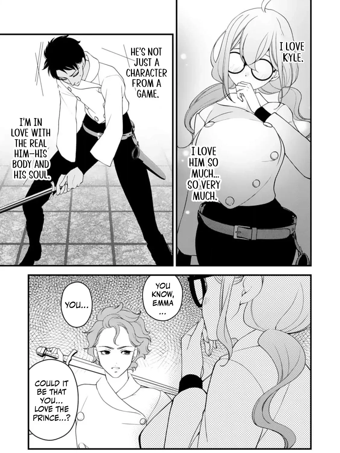 Akuyaku Reijou no Torimaki A desu ga, Outaishi Denka ni Semarareteimasu. Chapter 7 page 41 - 