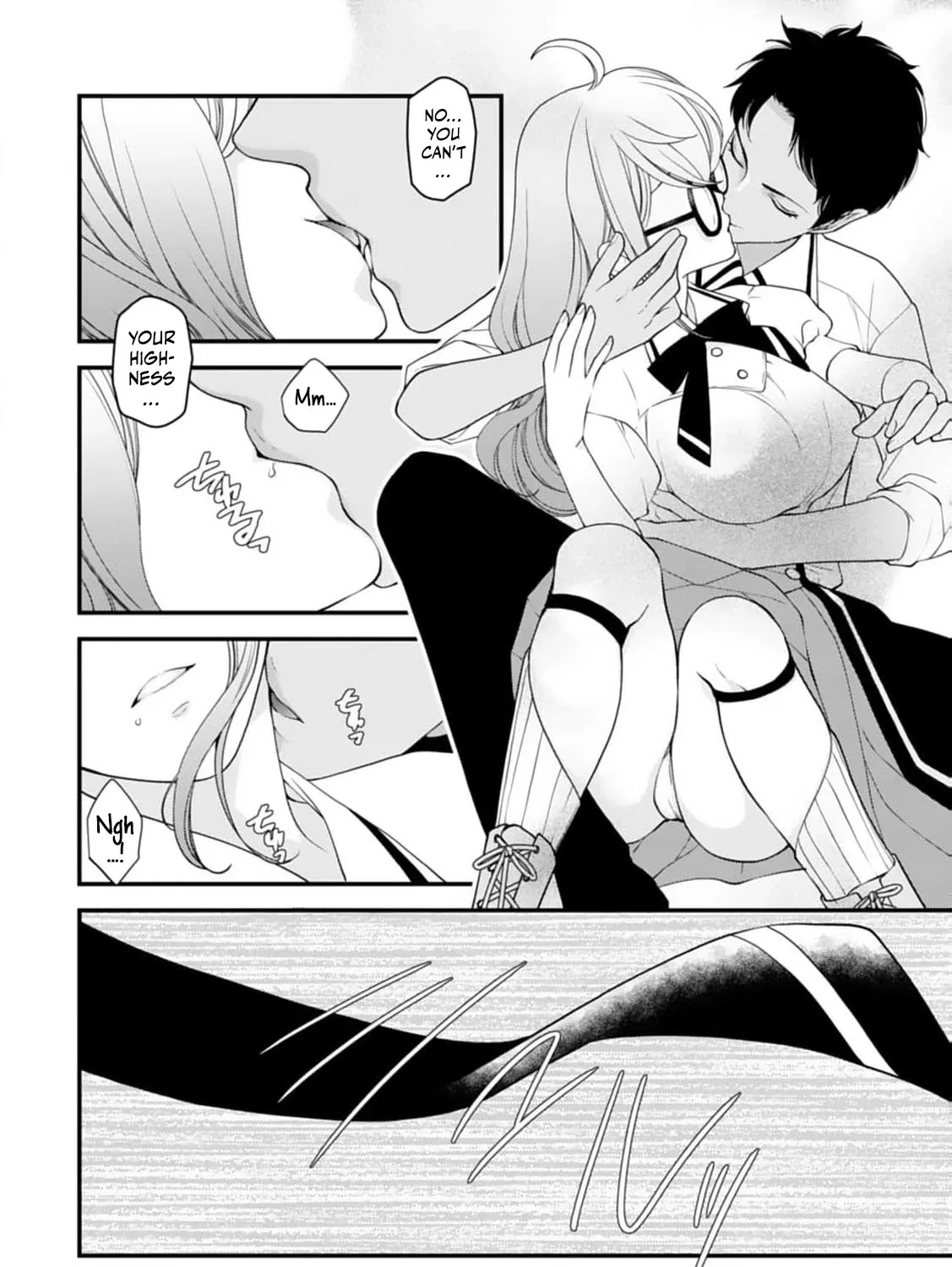 Akuyaku Reijou no Torimaki A desu ga, Outaishi Denka ni Semarareteimasu. Chapter 7 page 7 - 