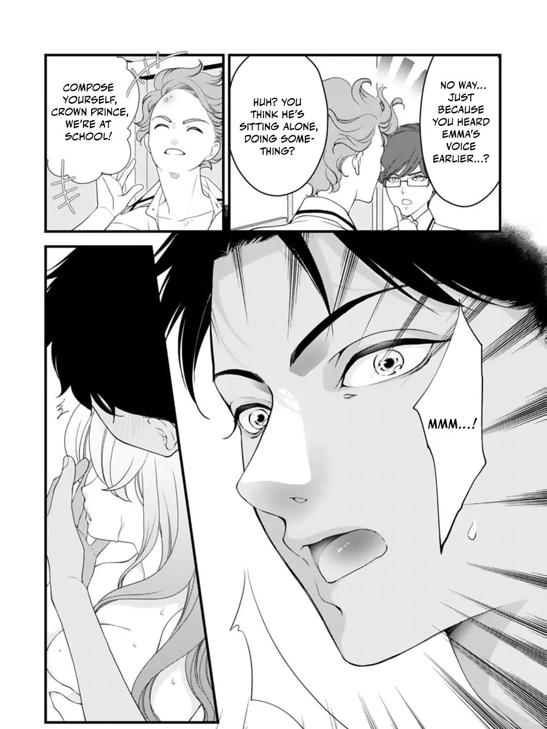 Akuyaku Reijou no Torimaki A desu ga, Outaishi Denka ni Semarareteimasu. Chapter 8 page 19 - 