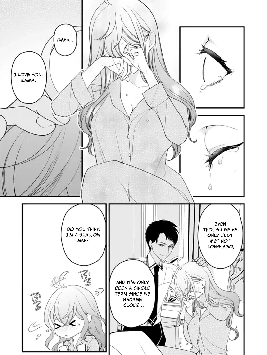 Akuyaku Reijou no Torimaki A desu ga, Outaishi Denka ni Semarareteimasu. Chapter 8 page 43 - 