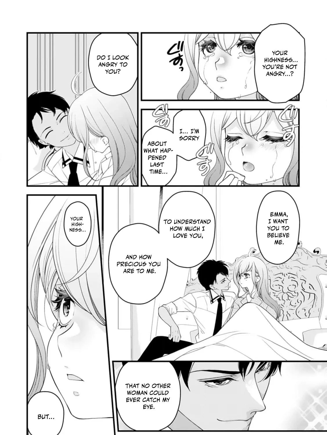 Akuyaku Reijou no Torimaki A desu ga, Outaishi Denka ni Semarareteimasu. Chapter 8 page 45 - 