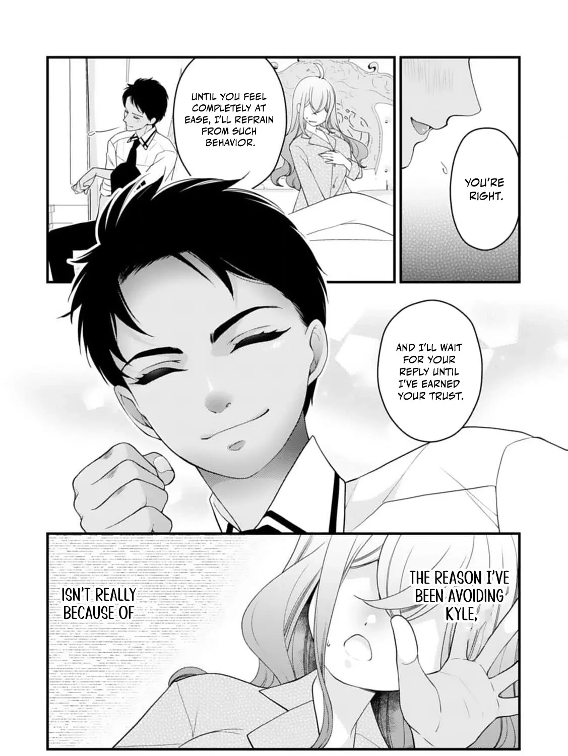 Akuyaku Reijou no Torimaki A desu ga, Outaishi Denka ni Semarareteimasu. Chapter 8 page 53 - 