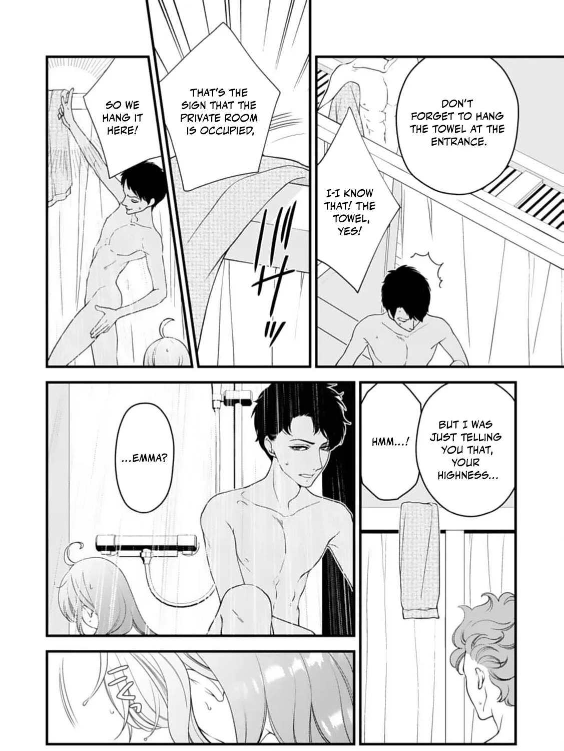 Akuyaku Reijou no Torimaki A desu ga, Outaishi Denka ni Semarareteimasu. Chapter 8 page 9 - 