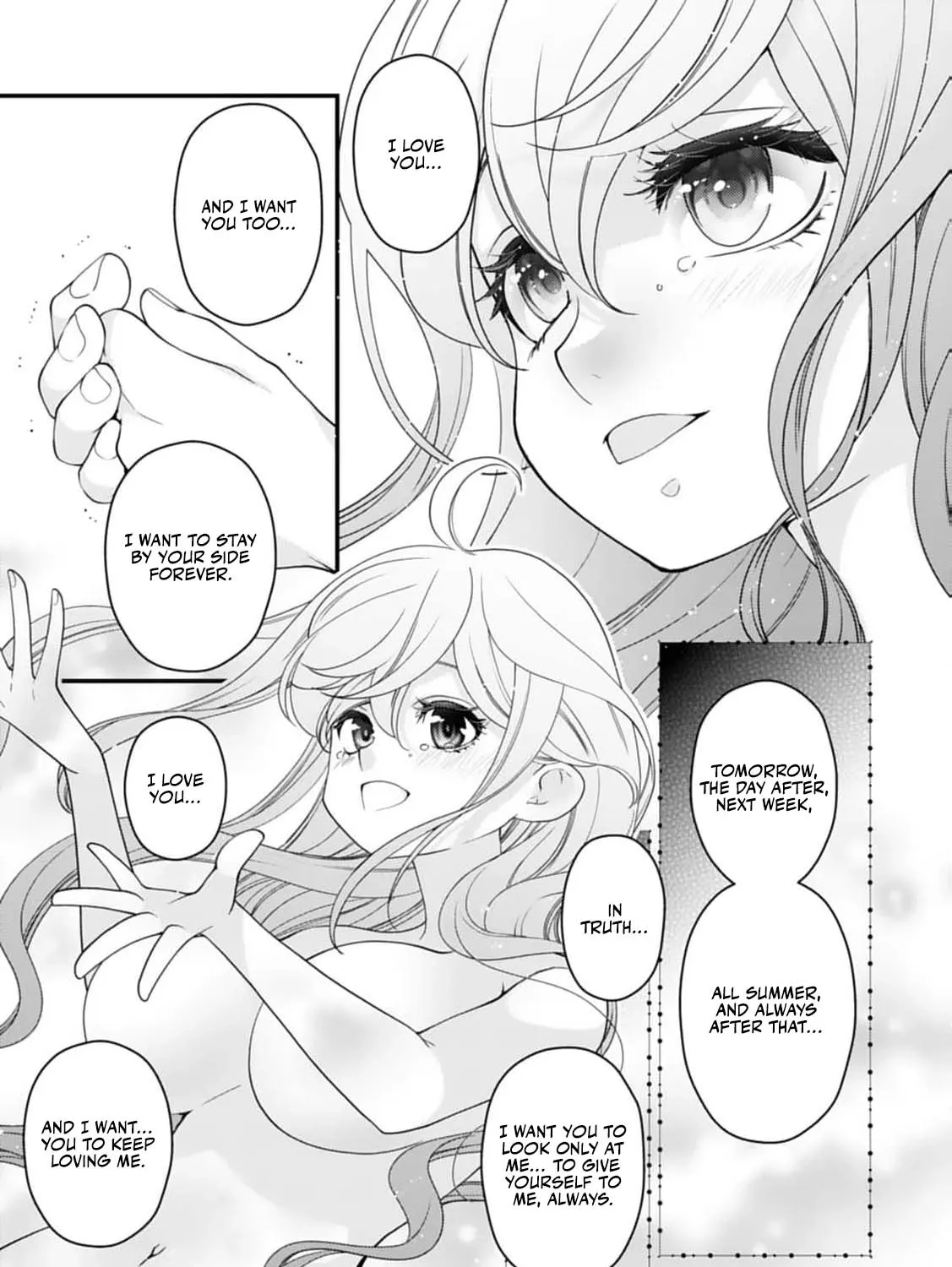 Akuyaku Reijou no Torimaki A desu ga, Outaishi Denka ni Semarareteimasu. Chapter 9 page 43 - 