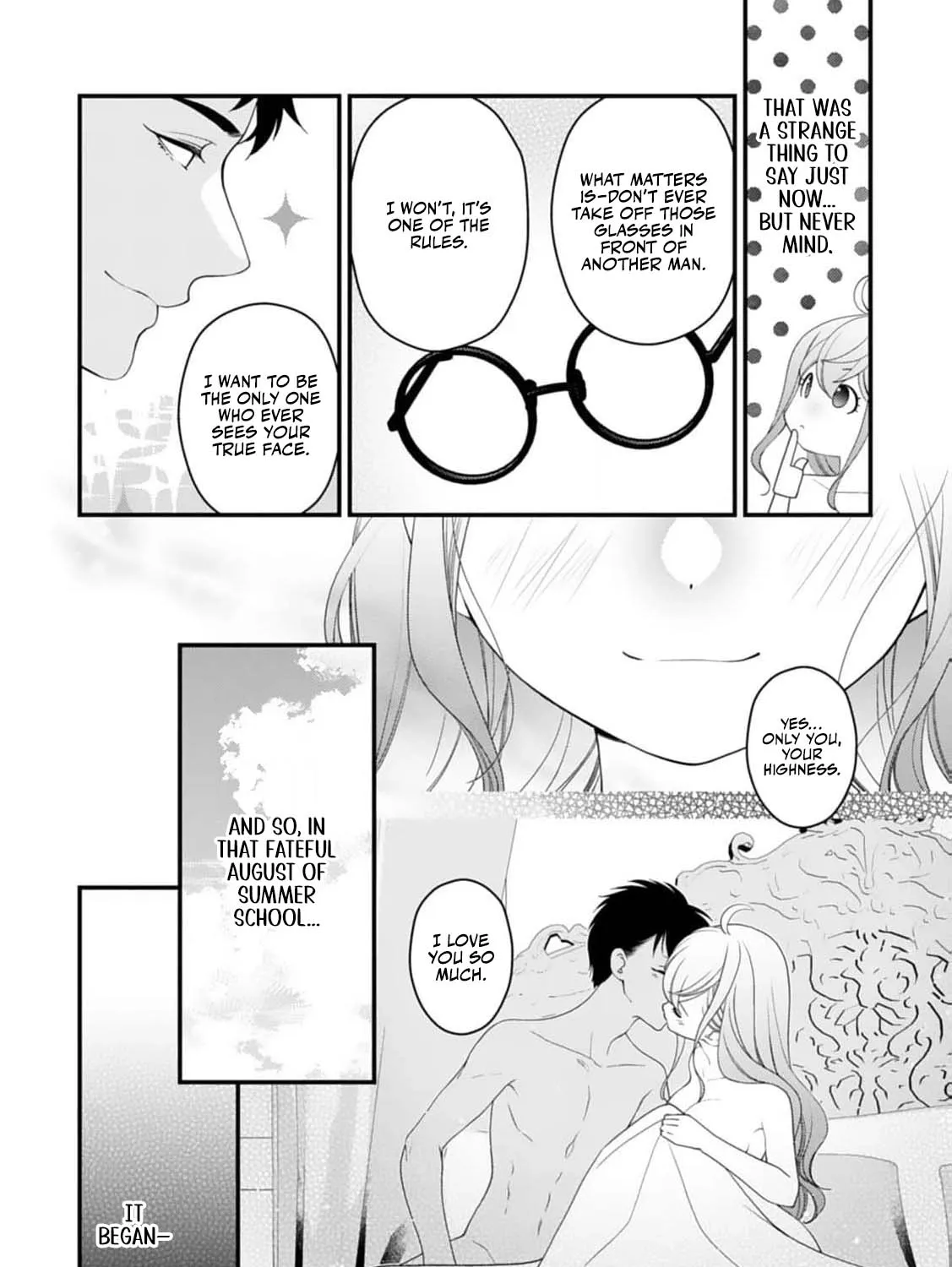 Akuyaku Reijou no Torimaki A desu ga, Outaishi Denka ni Semarareteimasu. Chapter 9 page 53 - 
