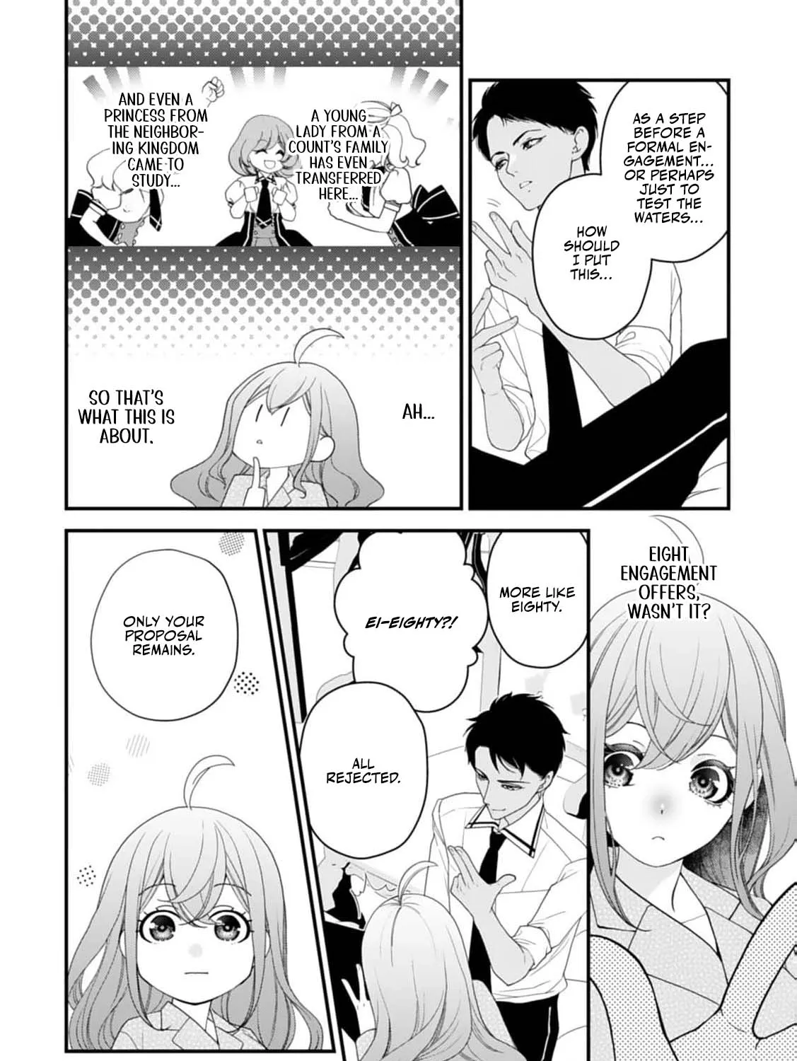 Akuyaku Reijou no Torimaki A desu ga, Outaishi Denka ni Semarareteimasu. Chapter 9 page 9 - 
