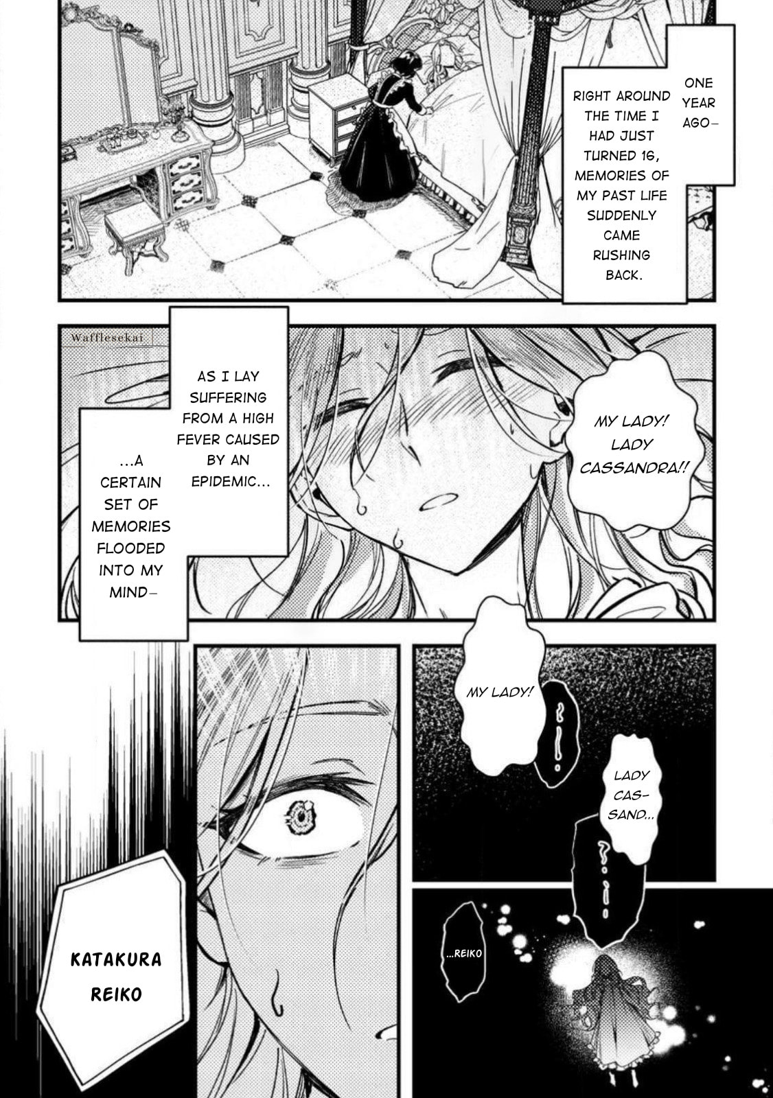 Akuyaku Reijou tte no wa Kou Yaru no yo Chapter 1 page 4 - 