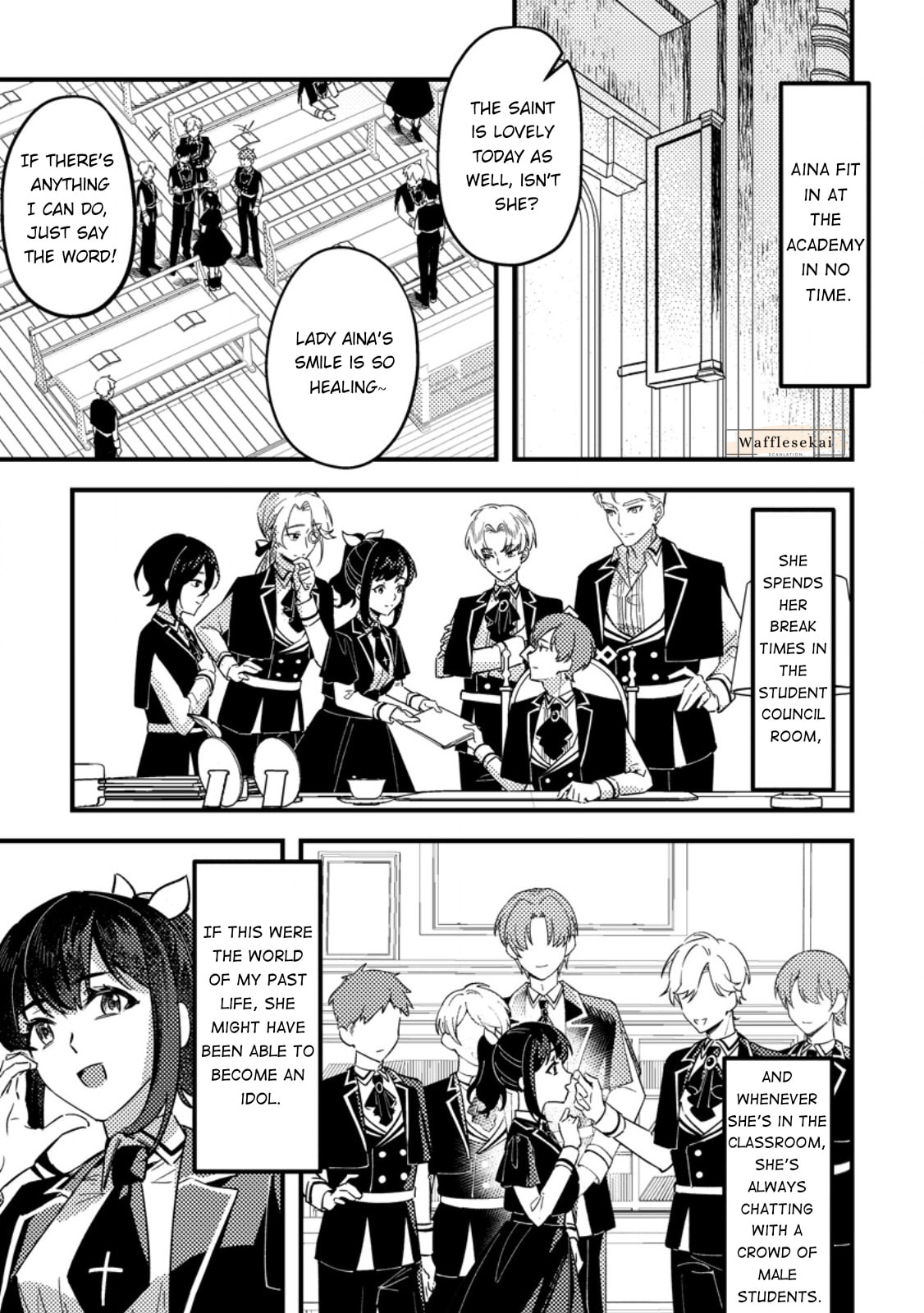 Akuyaku Reijou tte no wa Kou Yaru no yo Chapter 3 page 11 - 