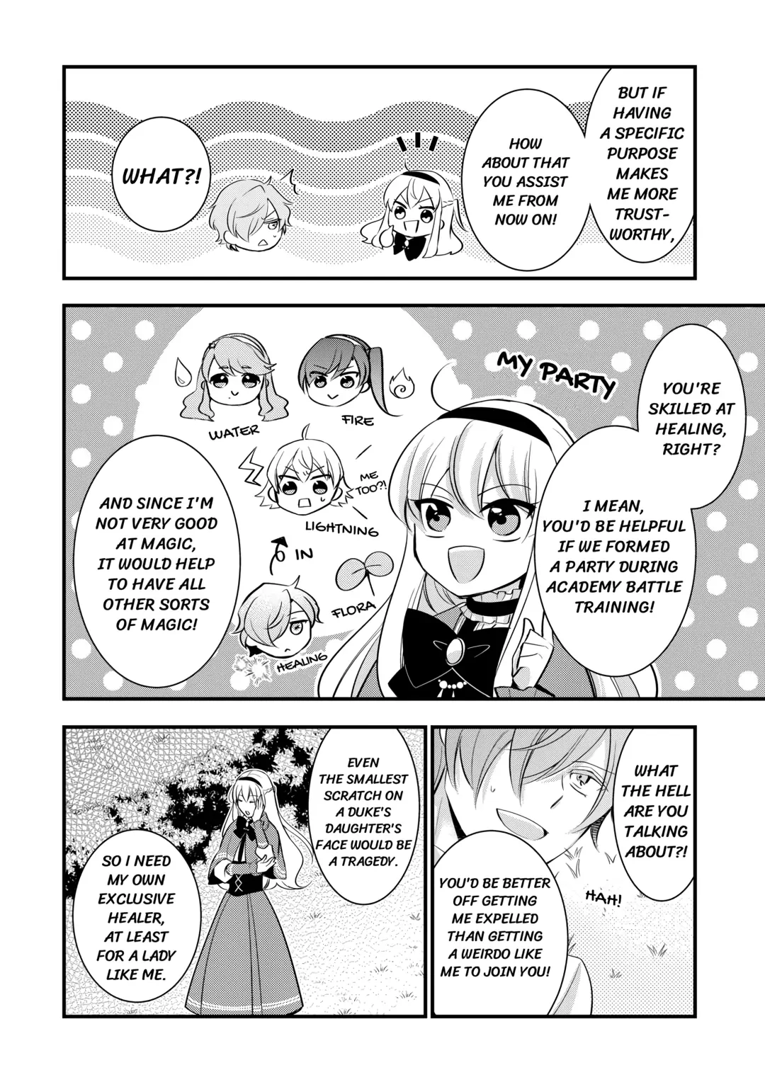 Akuyaku Reijou wa Heroine wo Ijimete iru Baai dewanai Chapter 5 page 14 - 