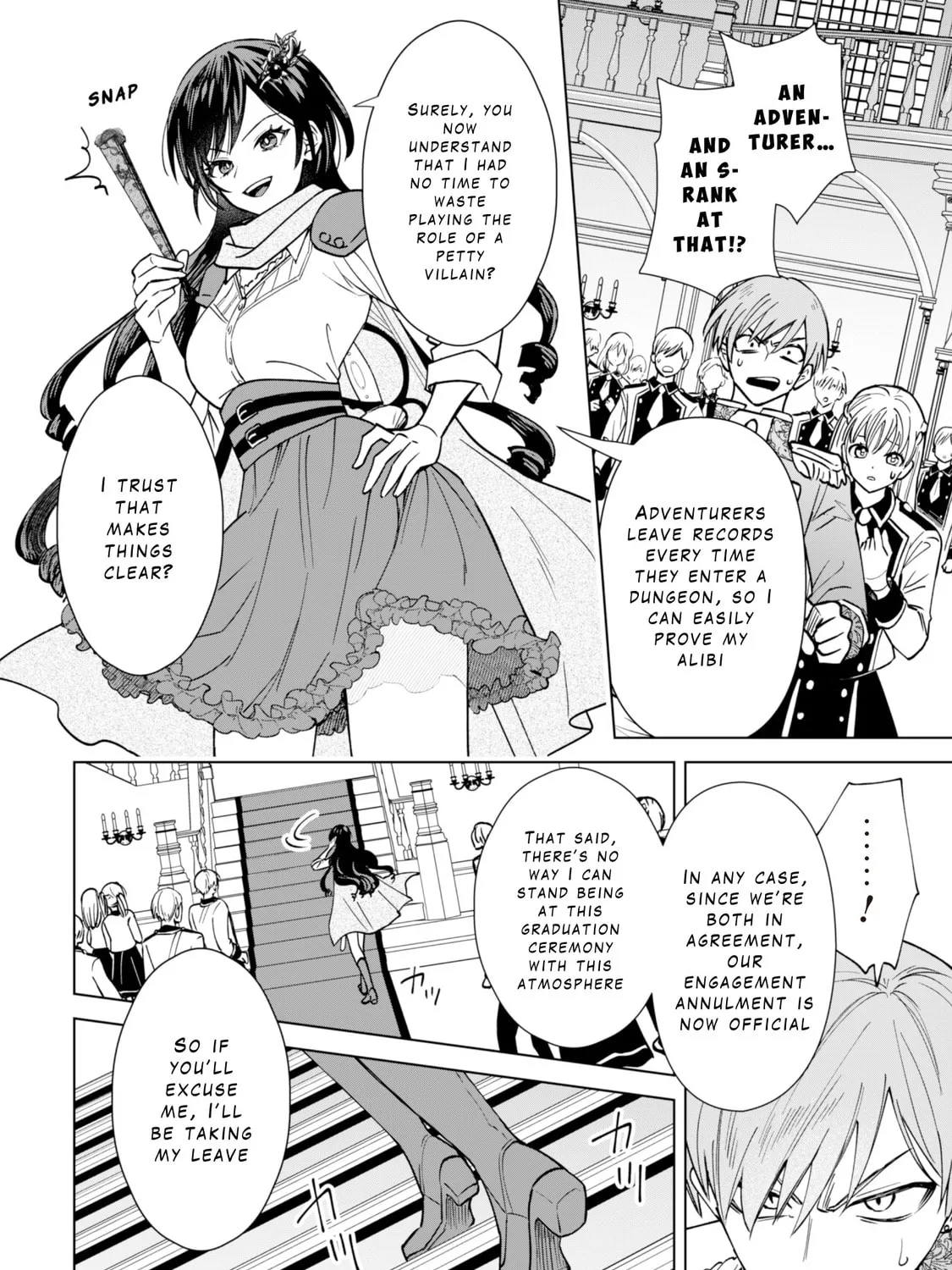 Akuyaku Reijou wa Slow Life wo Enjoy Shitai!: Yatto Konyaku Haki sareta noni, Daini Ouji ga Meccha Stalker Shitekurun desu kedo… Chapter 1 page 19 - 