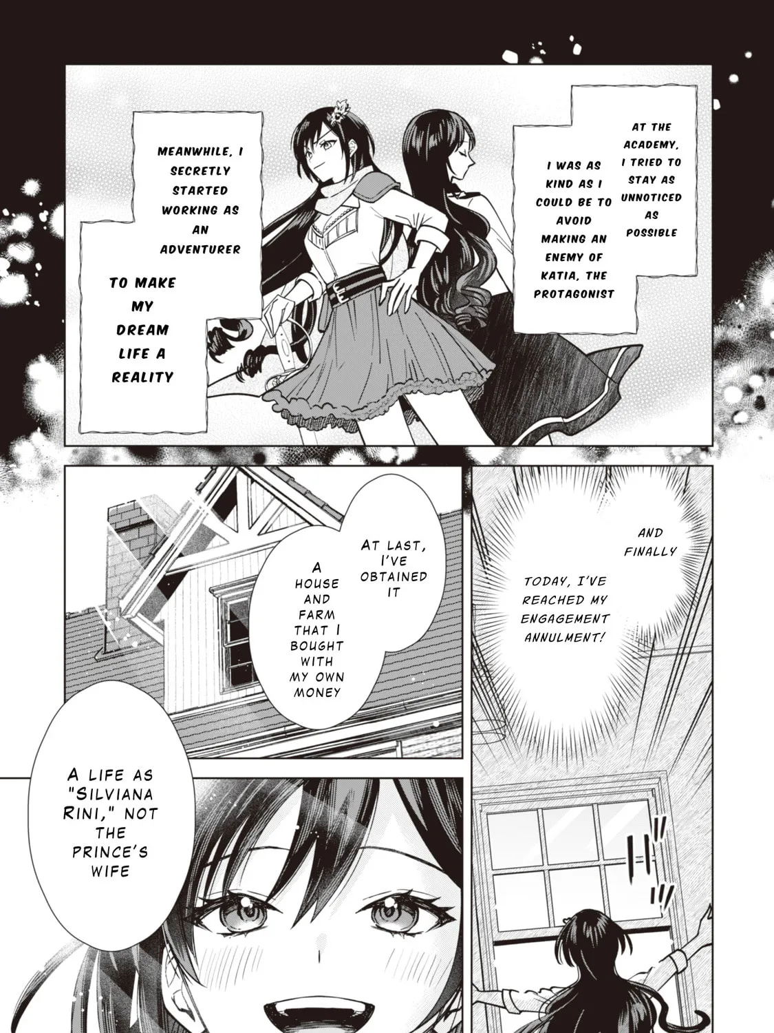 Akuyaku Reijou wa Slow Life wo Enjoy Shitai!: Yatto Konyaku Haki sareta noni, Daini Ouji ga Meccha Stalker Shitekurun desu kedo… Chapter 1 page 33 - 