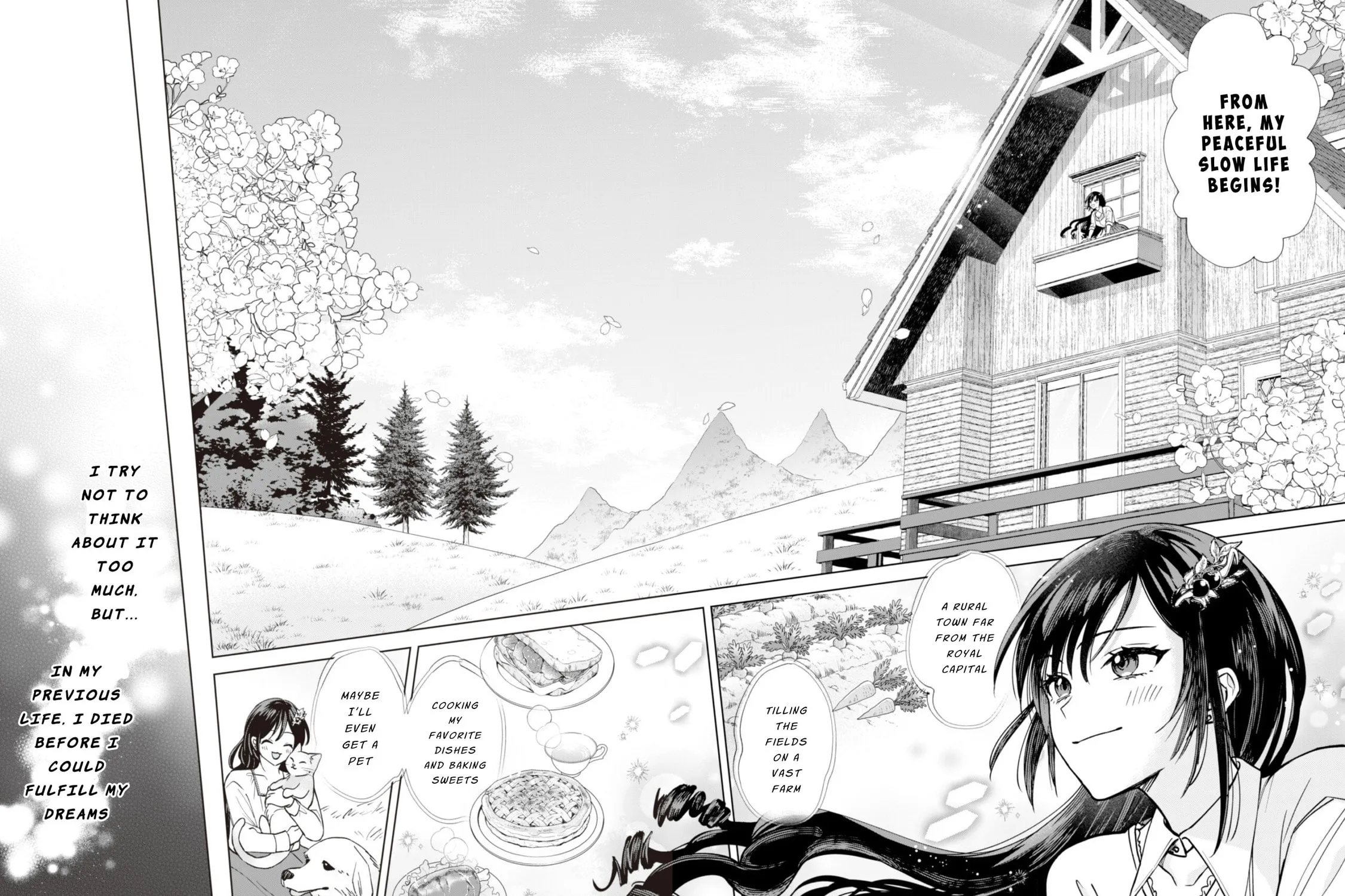 Akuyaku Reijou wa Slow Life wo Enjoy Shitai!: Yatto Konyaku Haki sareta noni, Daini Ouji ga Meccha Stalker Shitekurun desu kedo… Chapter 1 page 35 - 