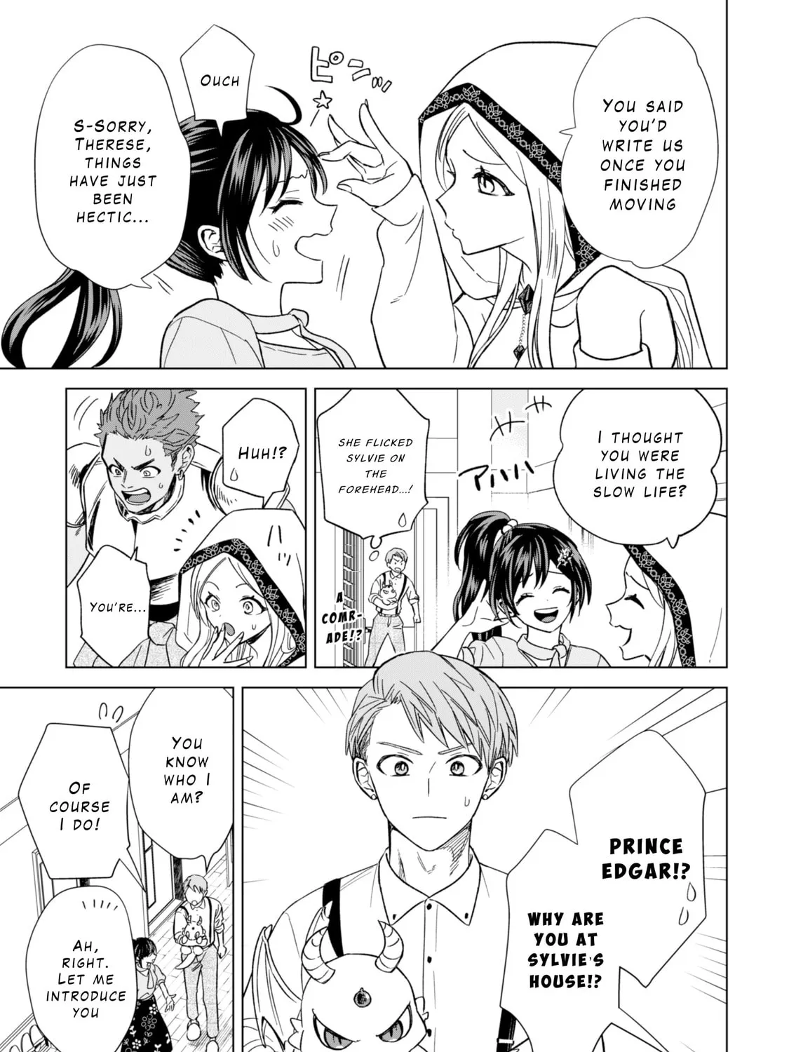 Akuyaku Reijou wa Slow Life wo Enjoy Shitai!: Yatto Konyaku Haki sareta noni, Daini Ouji ga Meccha Stalker Shitekurun desu kedo… Chapter 12 page 45 - 