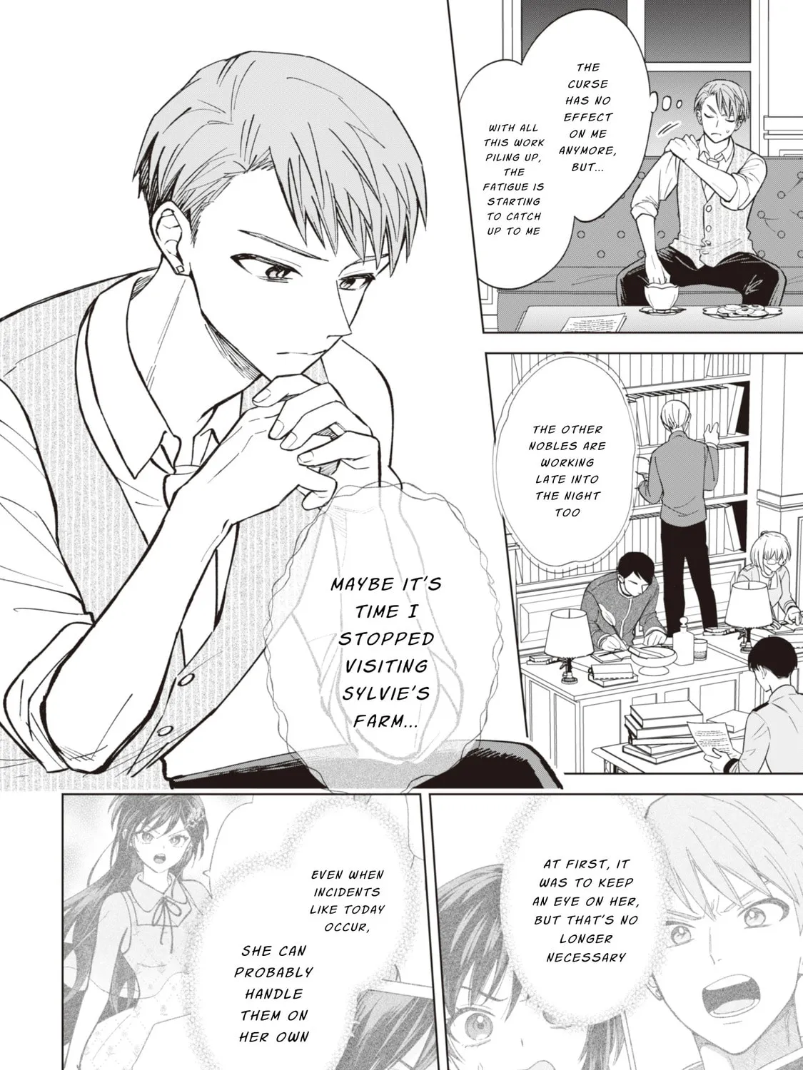 Akuyaku Reijou wa Slow Life wo Enjoy Shitai!: Yatto Konyaku Haki sareta noni, Daini Ouji ga Meccha Stalker Shitekurun desu kedo… Chapter 12 page 7 - 