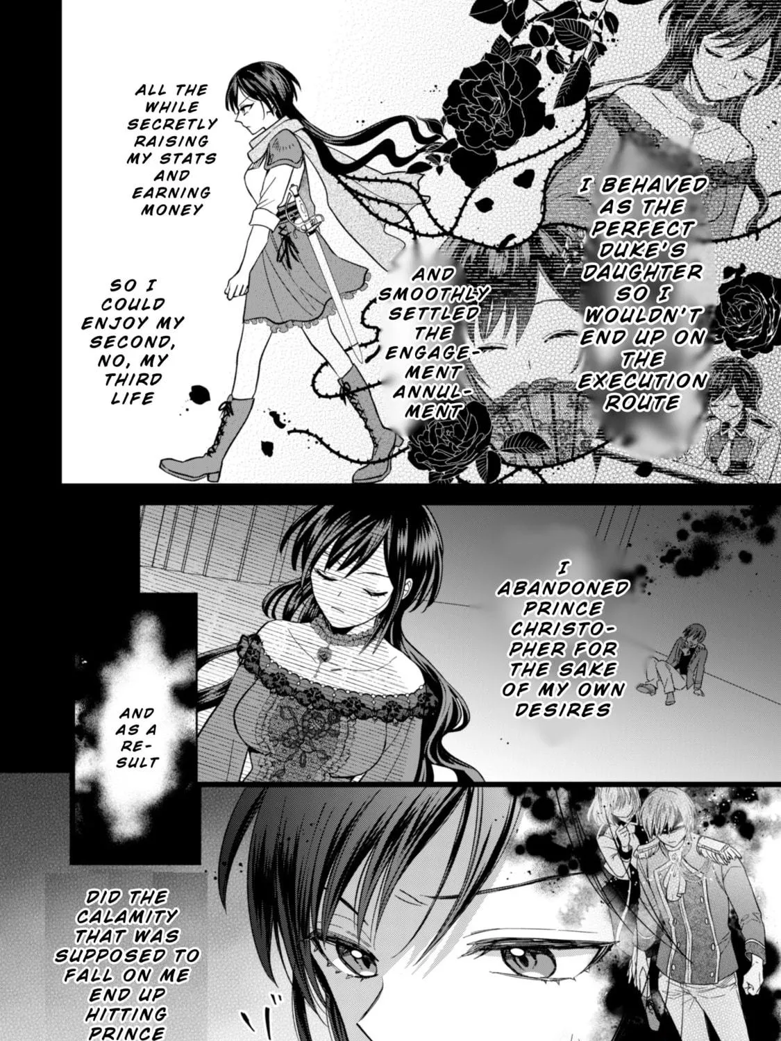 Akuyaku Reijou wa Slow Life wo Enjoy Shitai!: Yatto Konyaku Haki sareta noni, Daini Ouji ga Meccha Stalker Shitekurun desu kedo… Chapter 14 page 35 - 