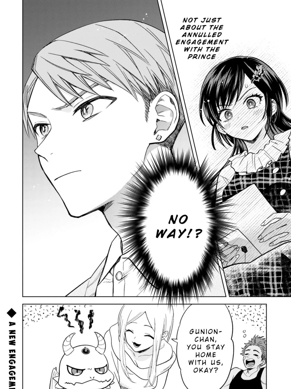 Akuyaku Reijou wa Slow Life wo Enjoy Shitai!: Yatto Konyaku Haki sareta noni, Daini Ouji ga Meccha Stalker Shitekurun desu kedo… Chapter 14 page 47 - 