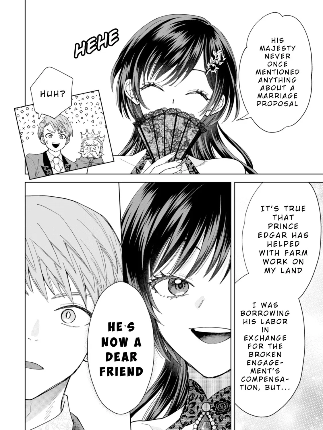 Akuyaku Reijou wa Slow Life wo Enjoy Shitai!: Yatto Konyaku Haki sareta noni, Daini Ouji ga Meccha Stalker Shitekurun desu kedo… Chapter 15 page 31 - 