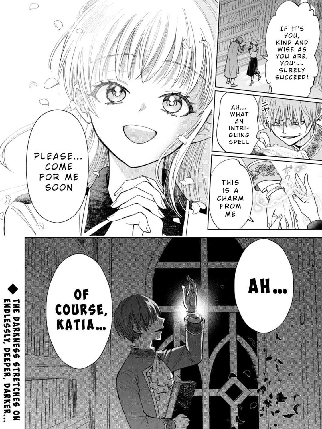 Akuyaku Reijou wa Slow Life wo Enjoy Shitai!: Yatto Konyaku Haki sareta noni, Daini Ouji ga Meccha Stalker Shitekurun desu kedo… Chapter 16 page 47 - 